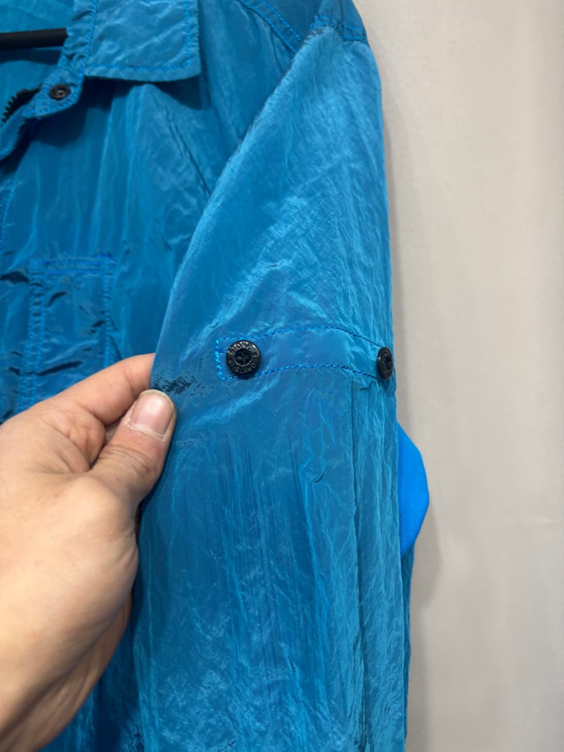 스톤아일랜드 나일론메탈 오버셔츠 XL 상품이미지3