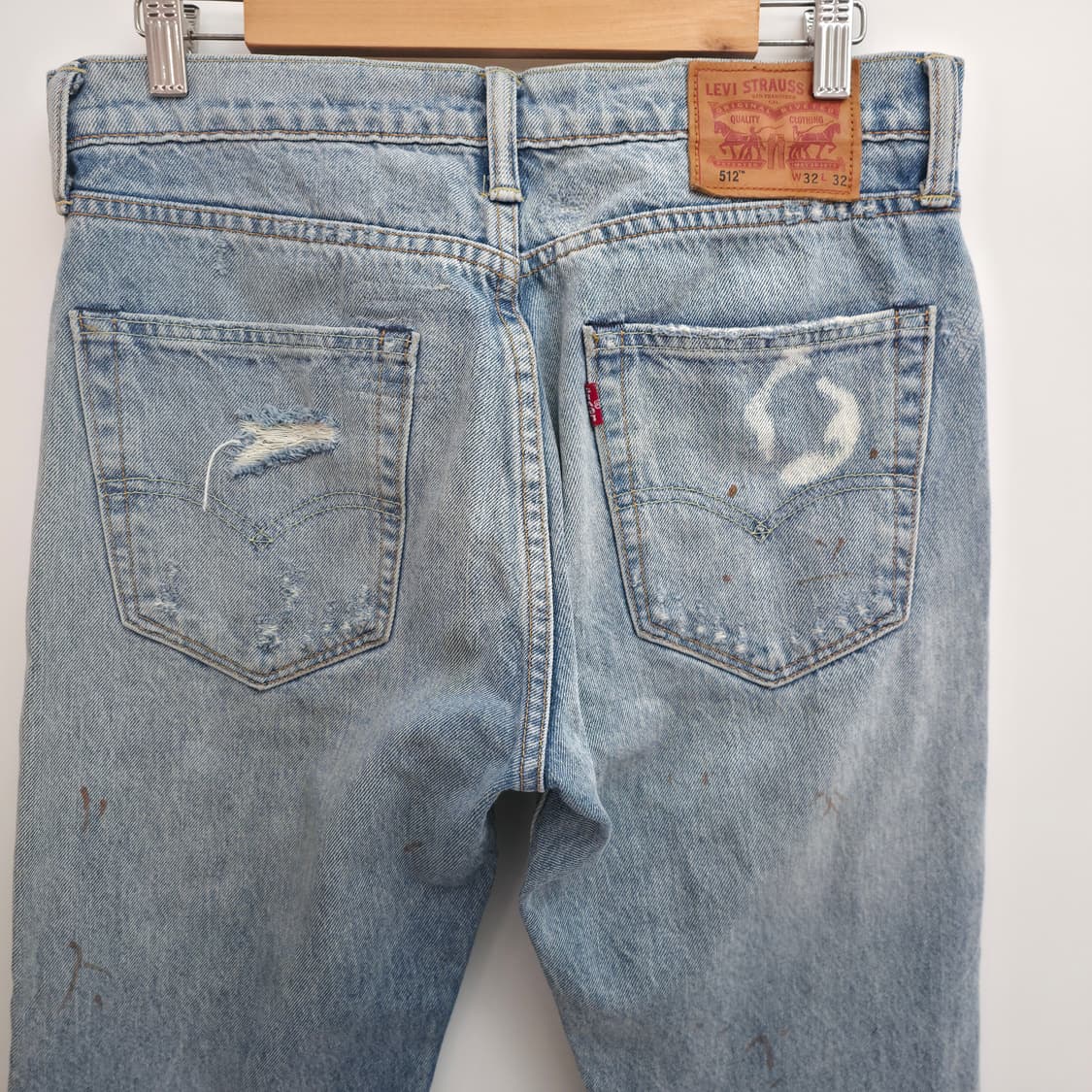 [32/32] 리바이스 512 패치 데님 팬츠 상품이미지5