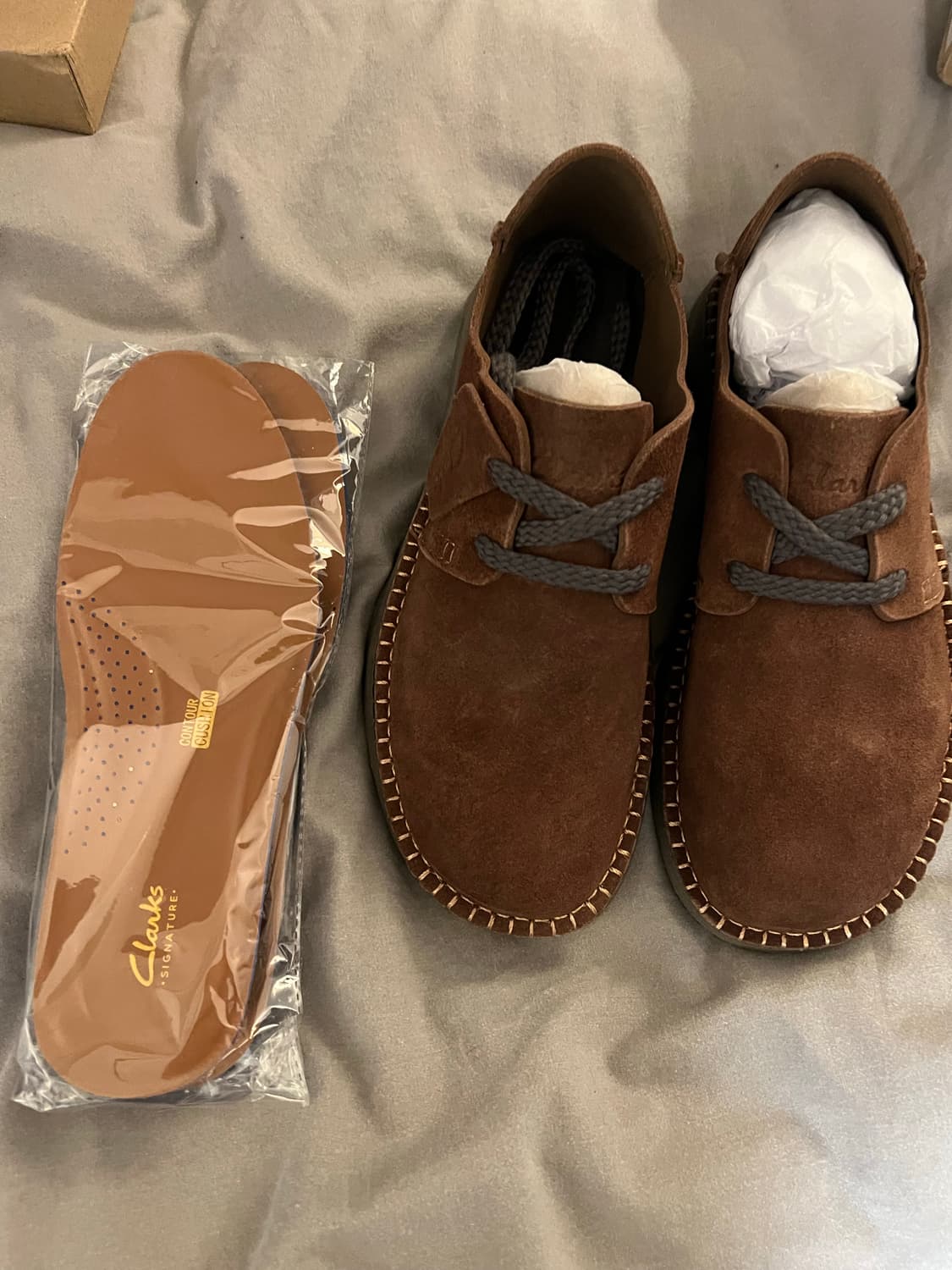 클락스 스니커즈 모카 245 새상품 상품이미지8