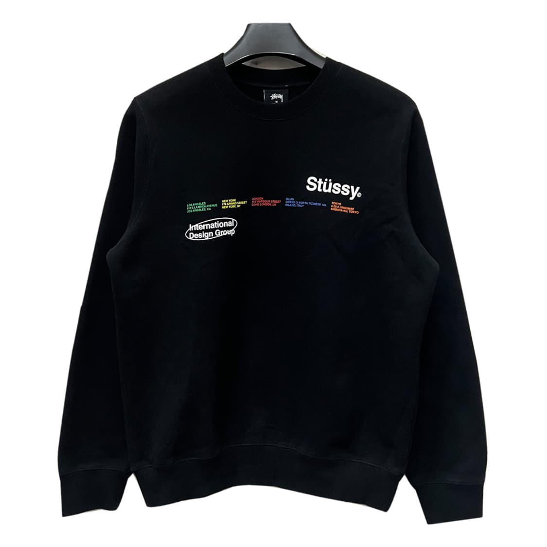 스투시 우먼즈 시티 배너즈 크루넥 맨투맨 M 상품이미지2