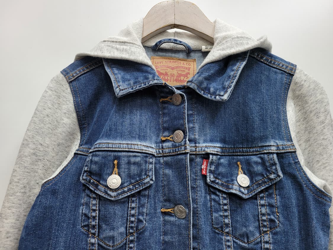 LEVI'S 리바이스 하이브리드 후드 트러커 자켓 / 여 S
 상품이미지3