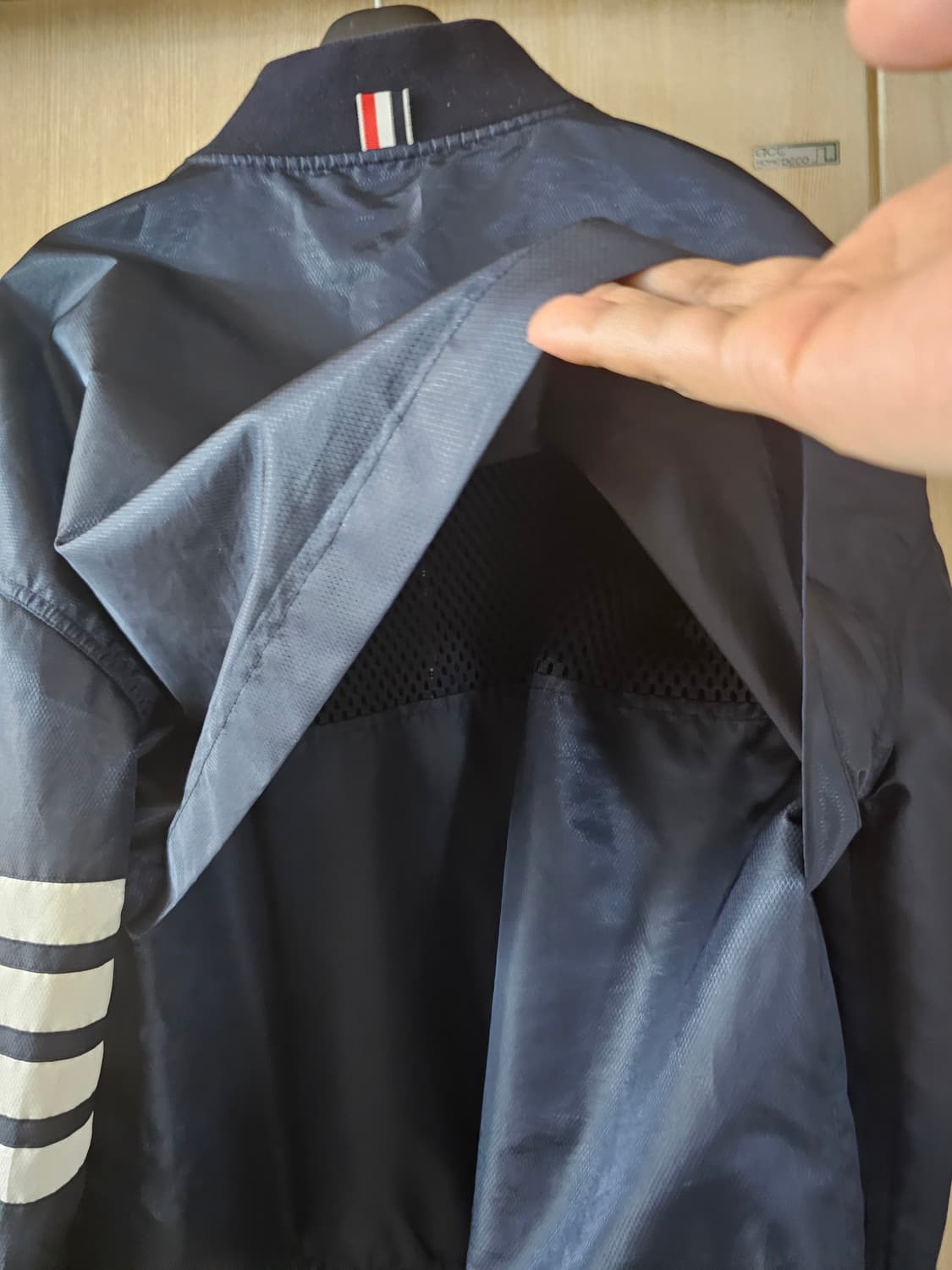 톰브라운 립스탑 사선완장 보머 점퍼(100/백화점정품) 상품이미지5