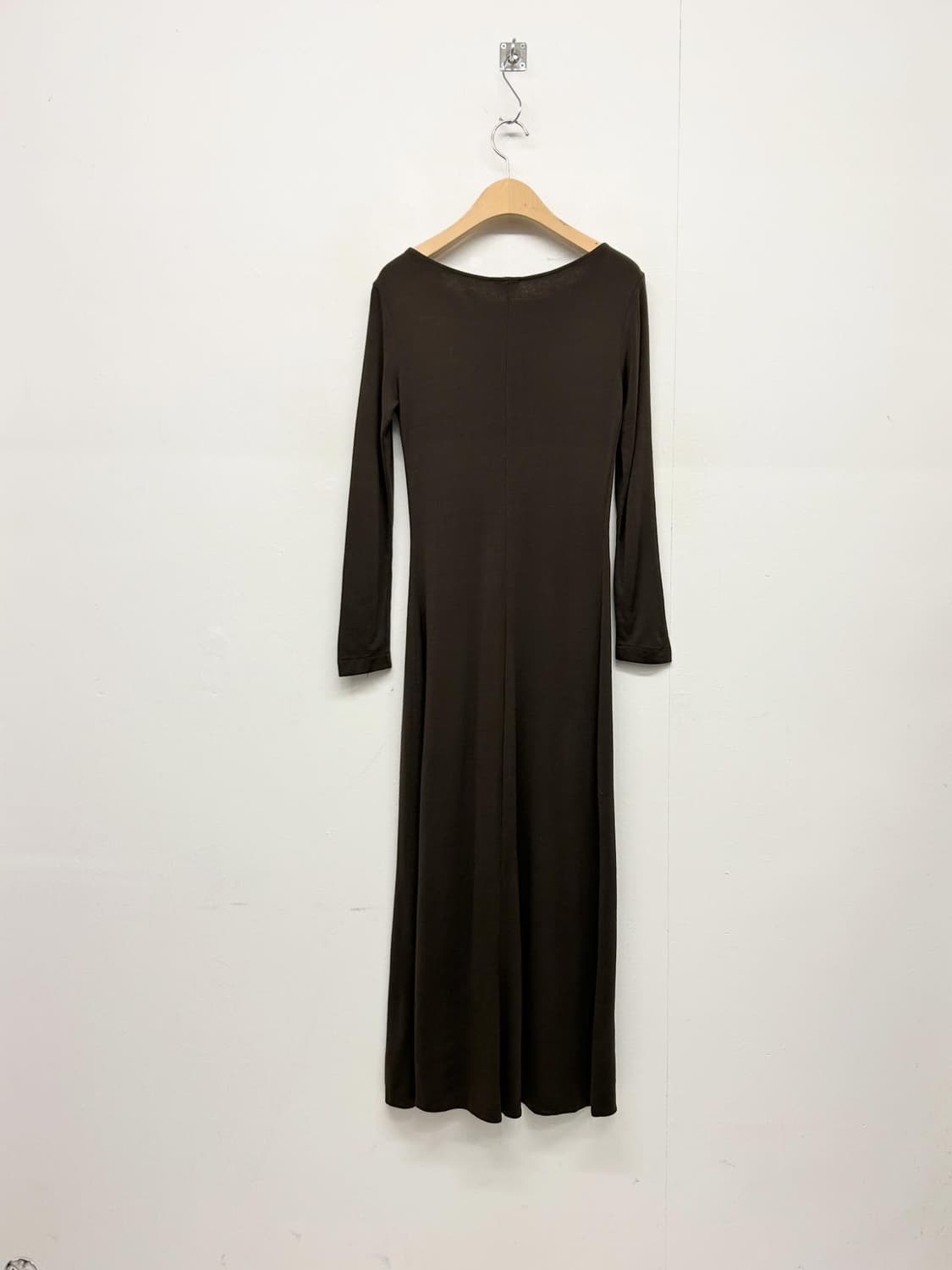 막스마라 브라운 롱 원피스 상품이미지4