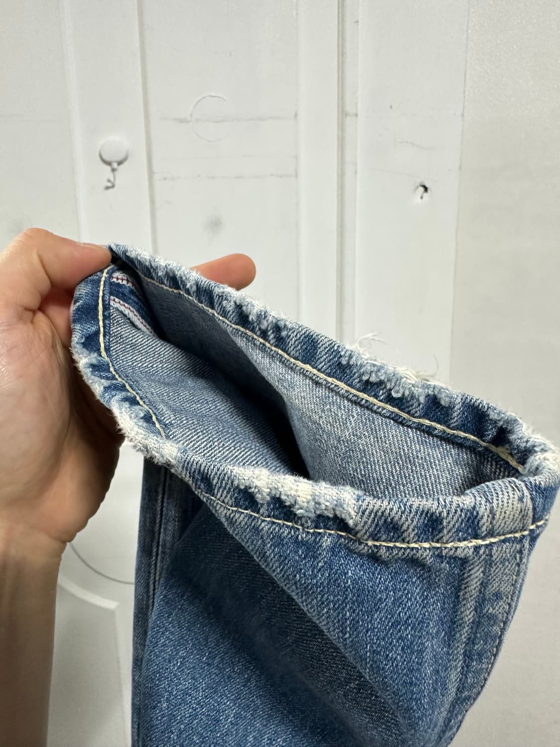 리바이스 502 리페어 데님 팬츠 상품이미지4