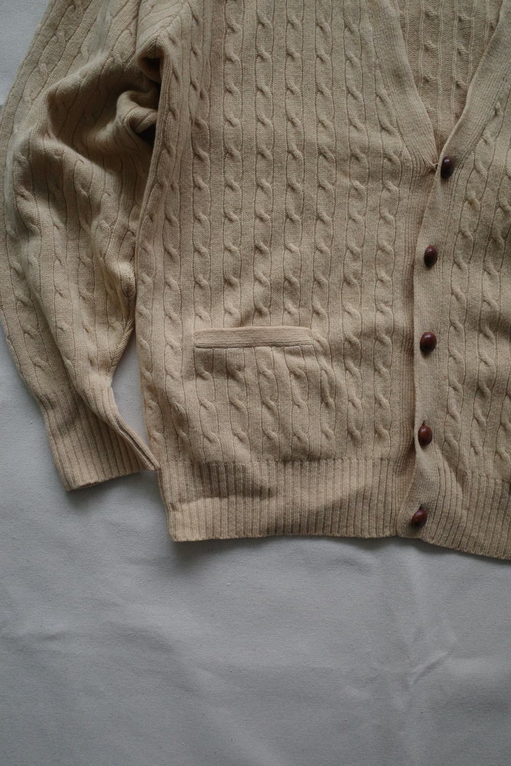 폴로 케이블 가디건 상품이미지5