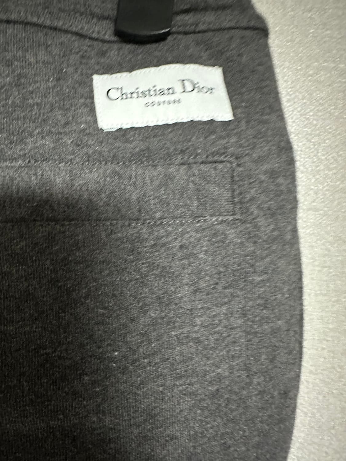 디올 남성 다크 그레이 스웻팬츠 M 상품이미지3
