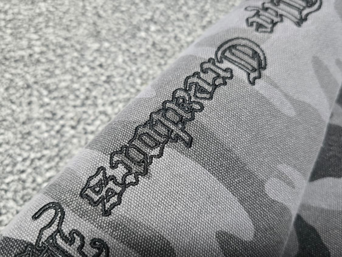 [M] REVENGE 리벤지 카모 워시드 패딩 후드 집업 상품이미지4