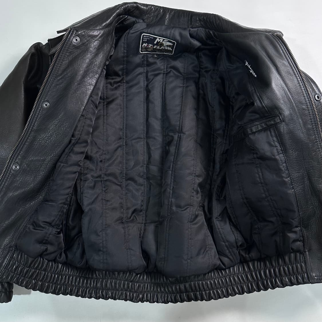 VTG 소가죽 모터사이클 자켓 상품이미지5