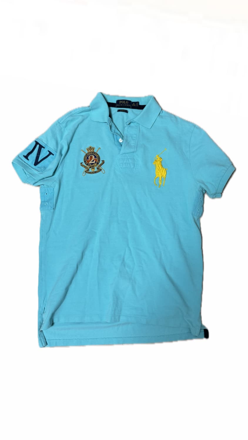 (경매 합니다) 폴로 빅포니 치프치프 반팔 카라티 상품이미지1