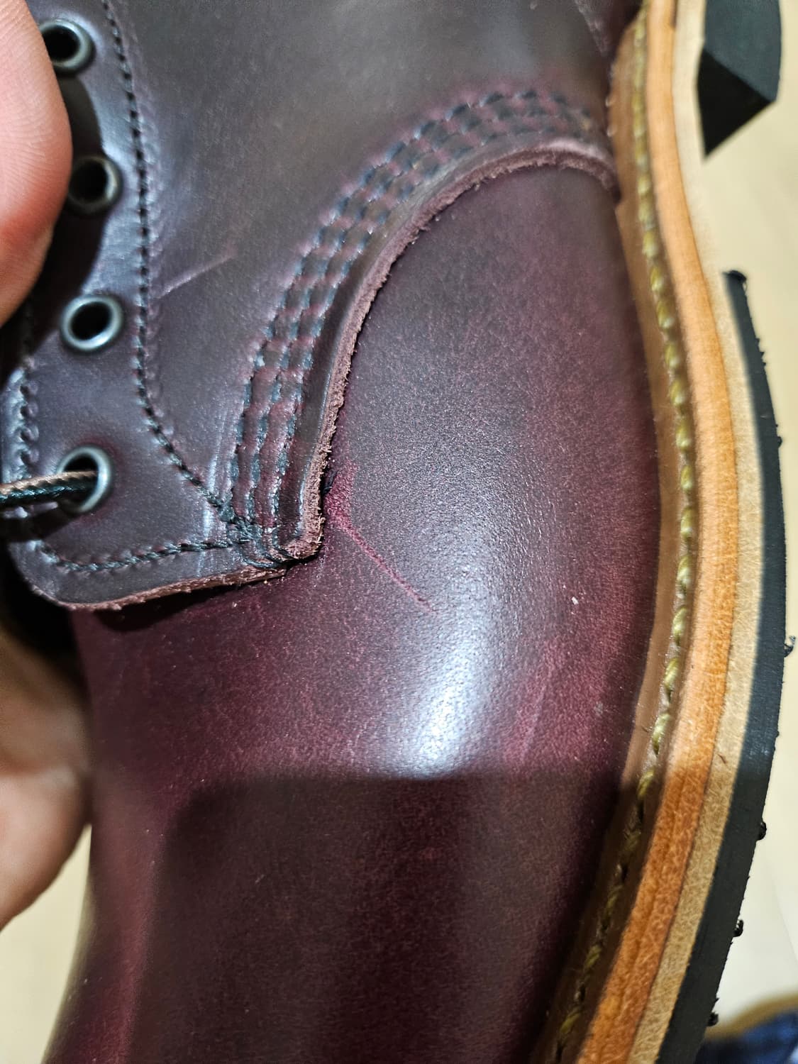 [265] 레드윙 백맨 블랙체리 9419 팩토리세컨즈 상품이미지3