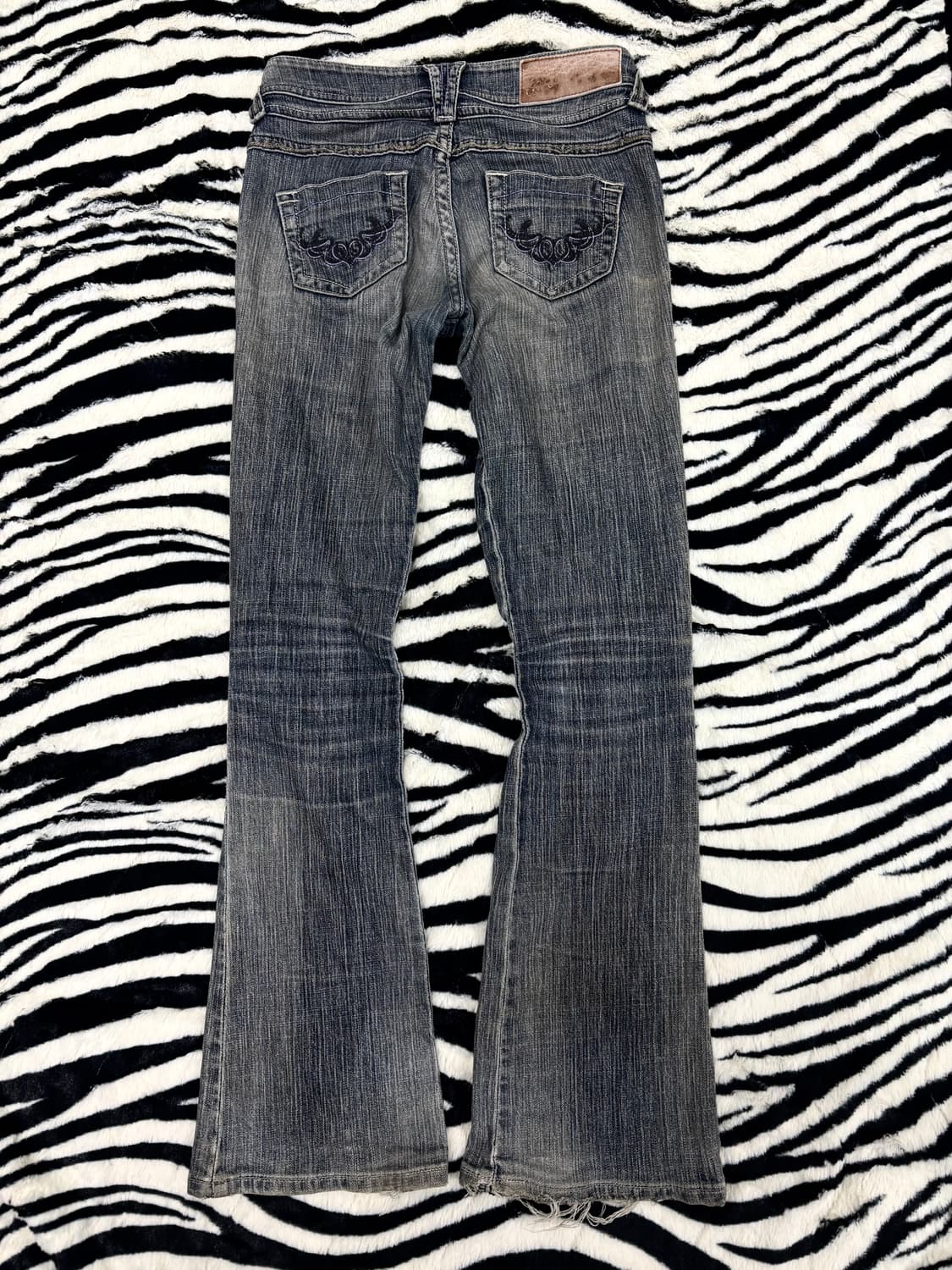 [G-Seventeen]Y2K Washed Boots Cut Pants 상품이미지9