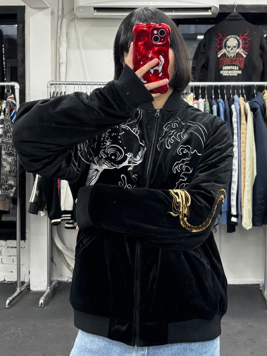 카라쿠리 타마시 오리엔탈 벨벳 스카잔 상품이미지4