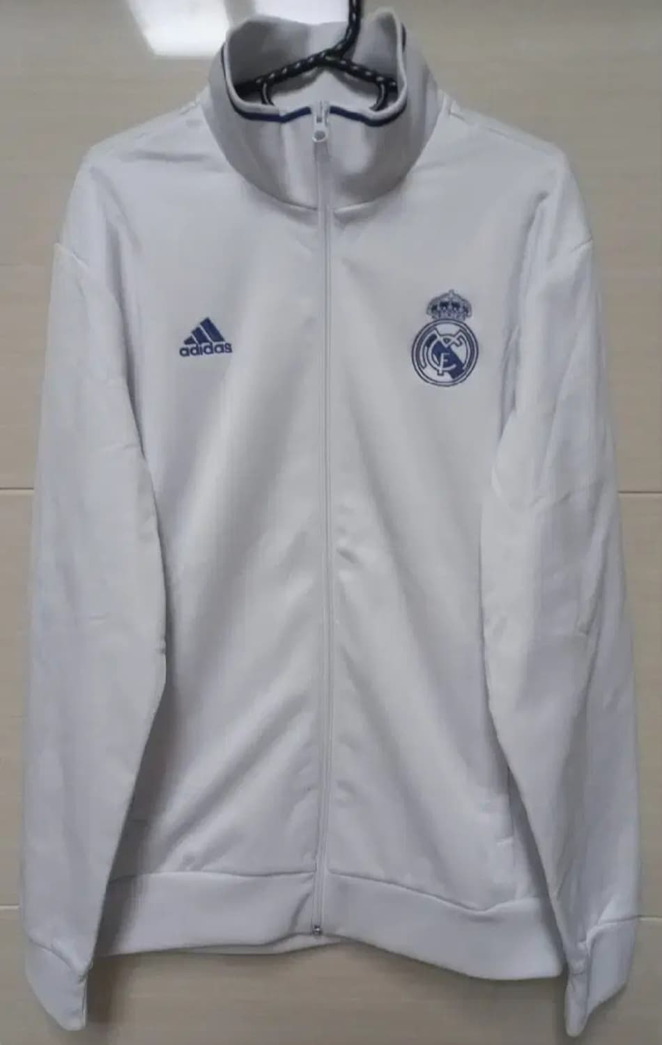 아디다스 대장급 레알마드리드 화이트 흰파 트랙탑 저지 져지집업 90/S 상품이미지1