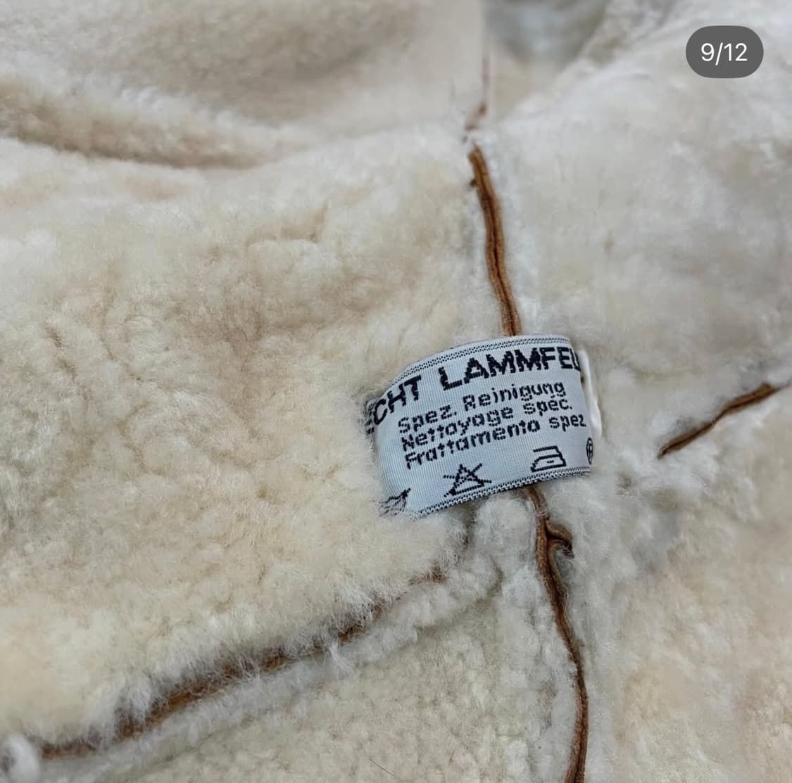 독일산 리얼양모무스탕 상품이미지9