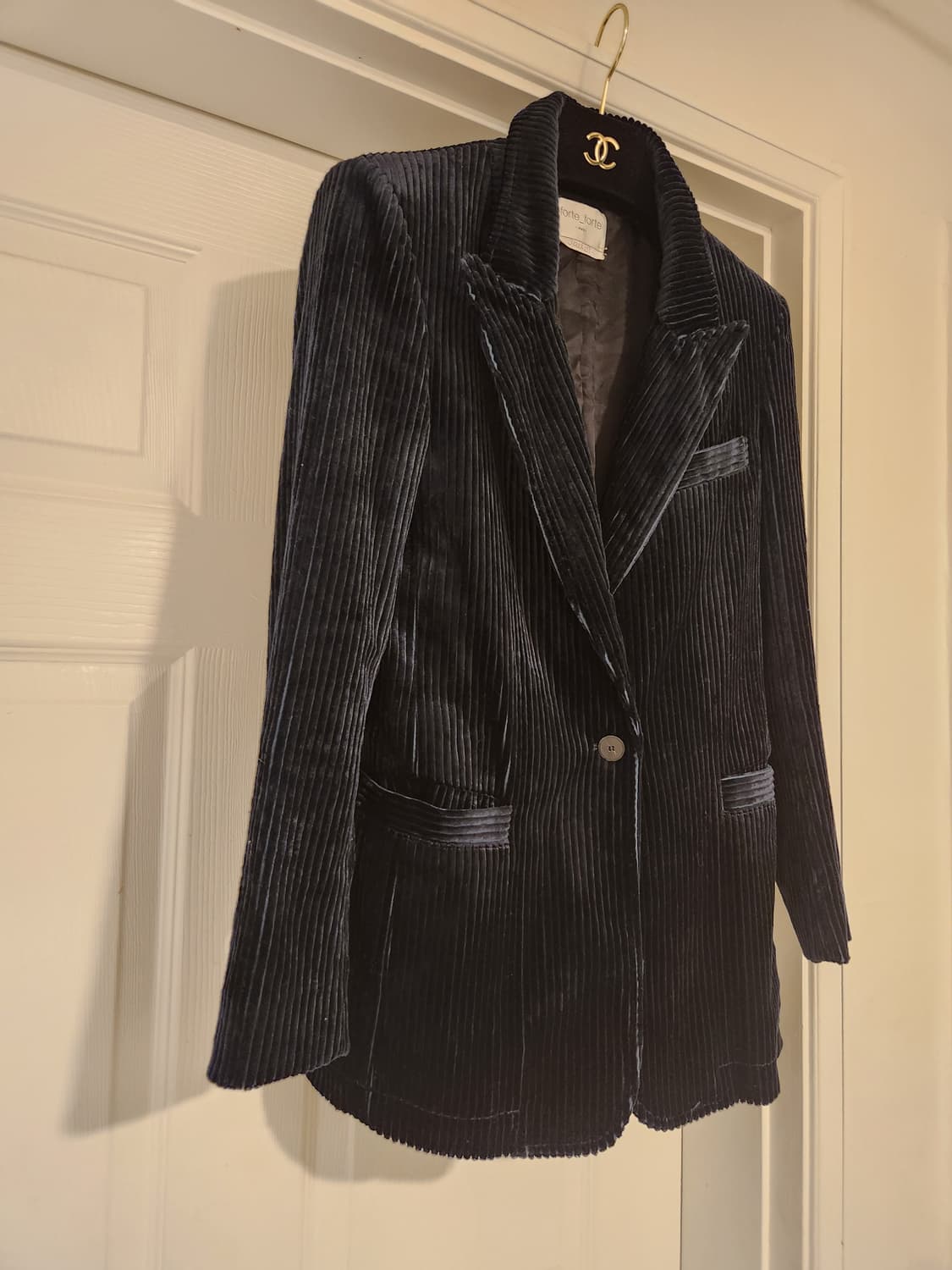 (정품)포르테포르테 Forte_Forte 딥네이비 자켓 상품이미지5