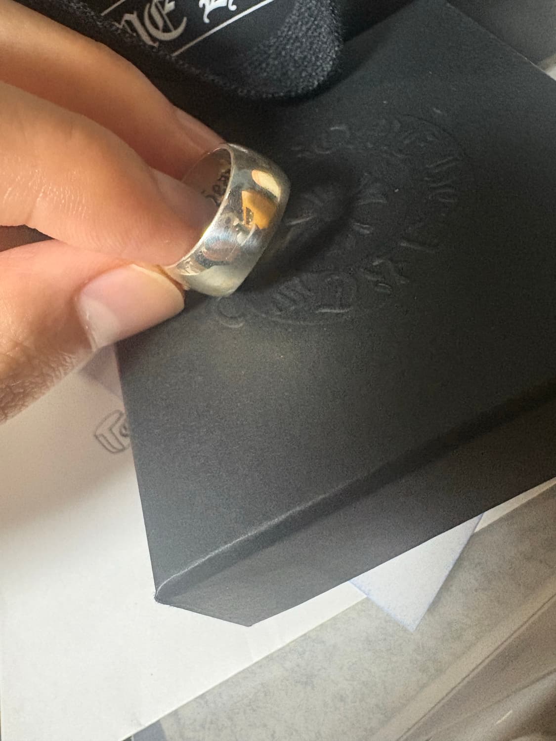 [6.5]크롬하츠 플로랄크로스링  상품이미지3