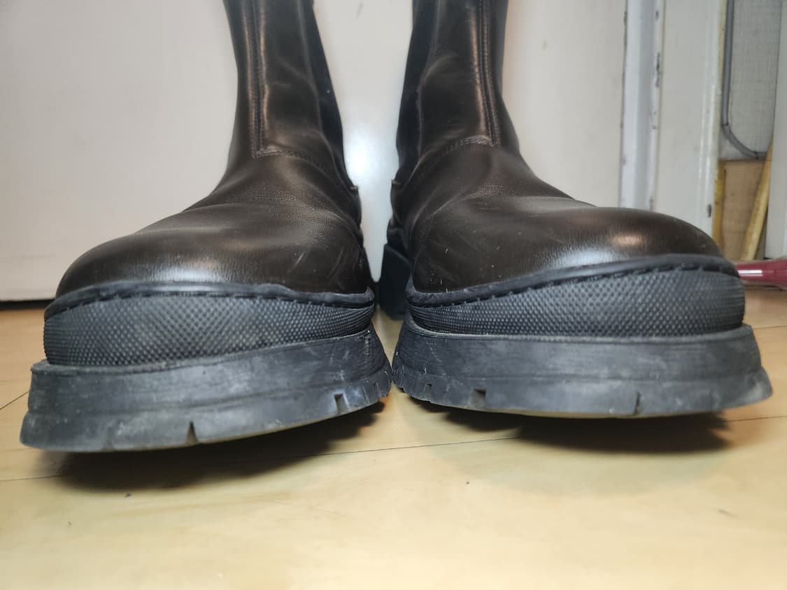 (265)아르켓 청키솔 레더 부츠 상품이미지6