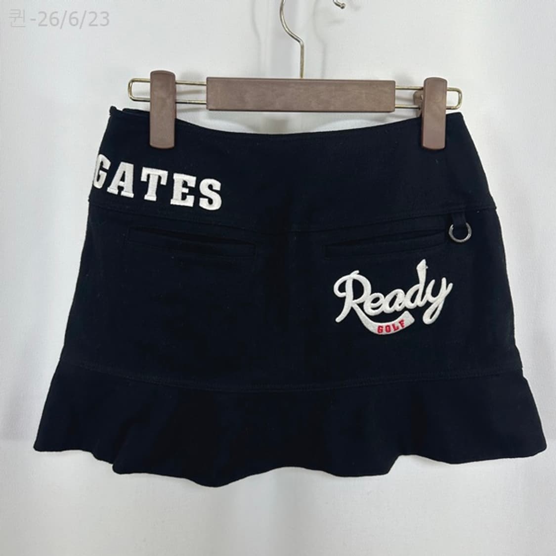 파리게이츠 여자 골프 치마 스커트 검정 0 (26인치정도) 상품이미지6