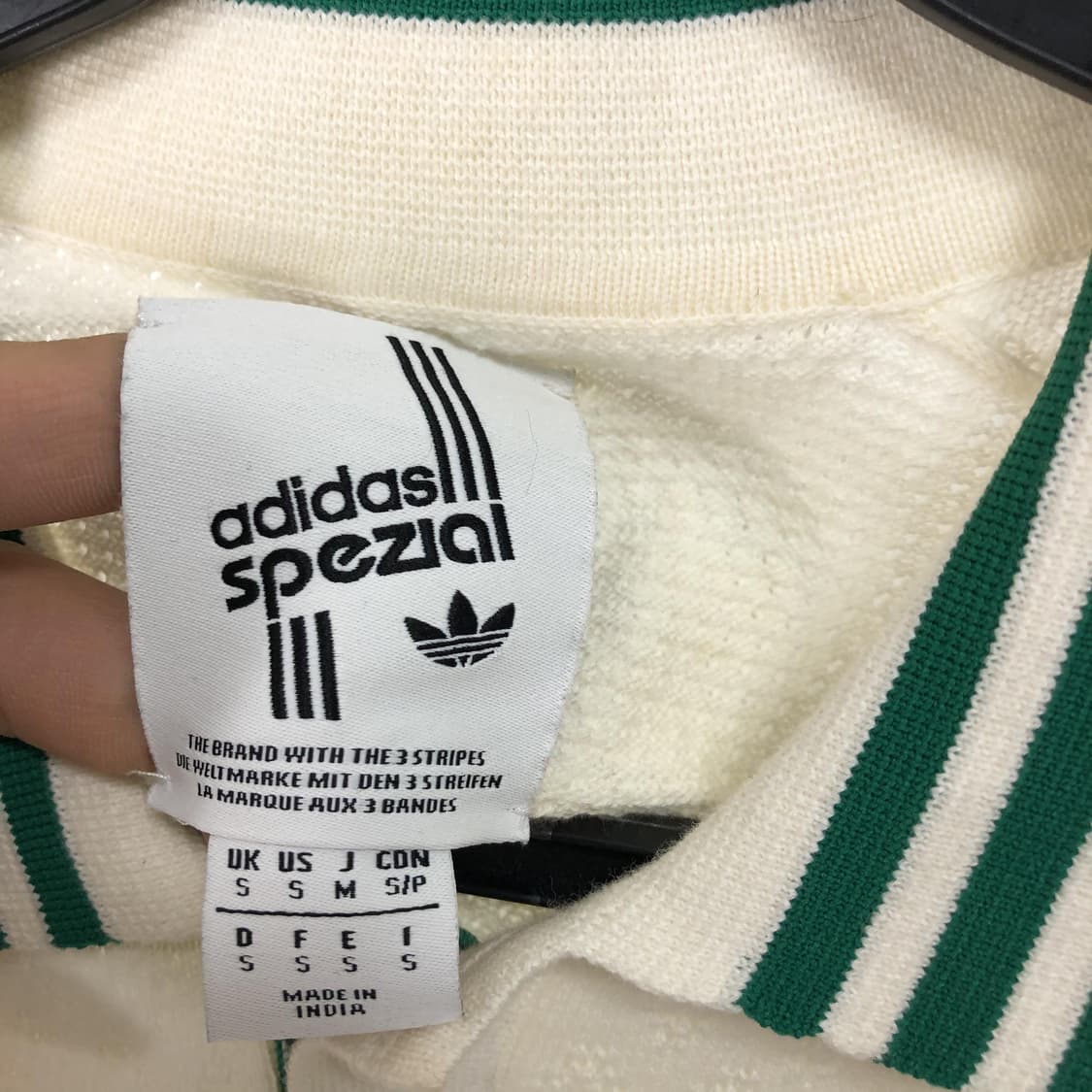 아디다스 정품 와플 니트반팔 pk spezial 링거티 상품이미지3