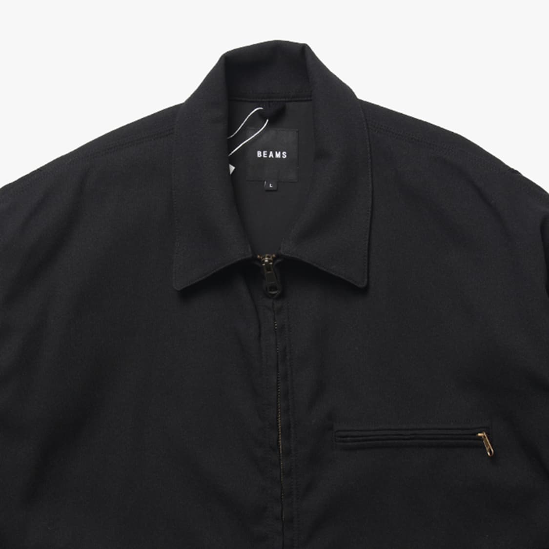  BEAMS "Black Work Jacket" 상품이미지2