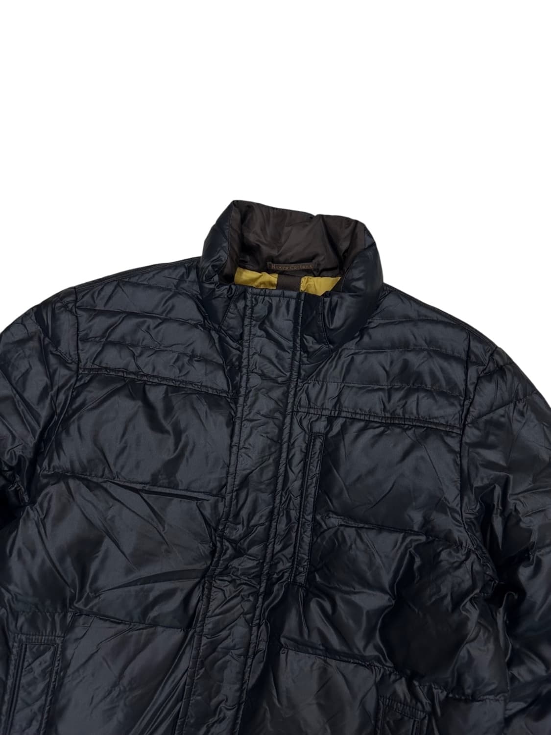 헨리코튼 덕다운 유광패딩 블랙 (M) 상품이미지2