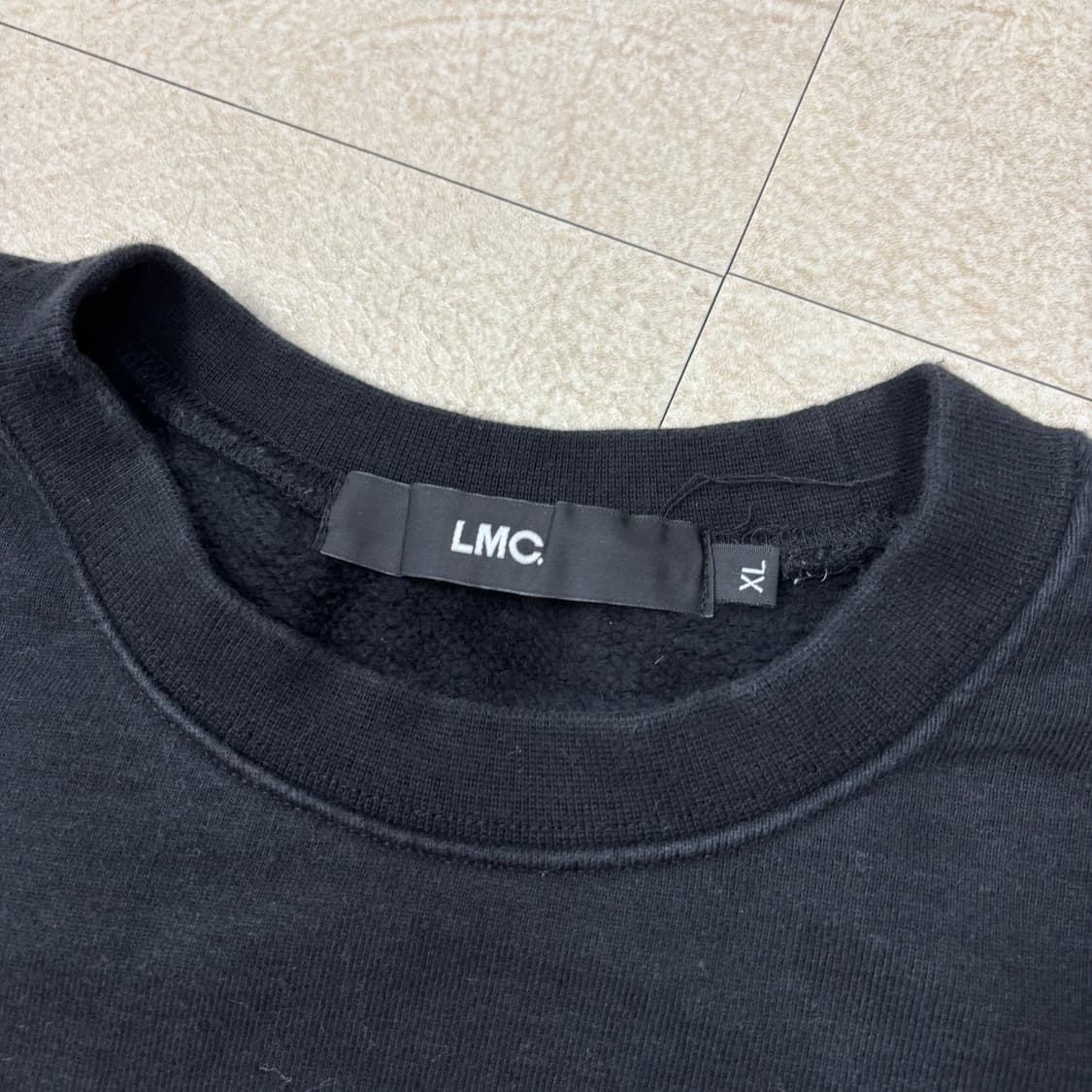 Lmc 빅로고 블랙 맨투맨 상품이미지4