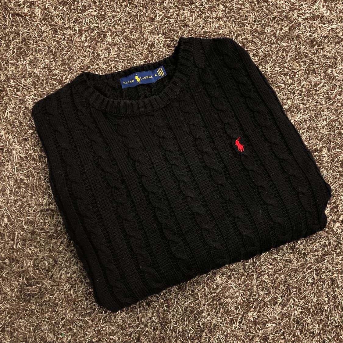 폴로 랄프로렌 케이블 니트  상품이미지1