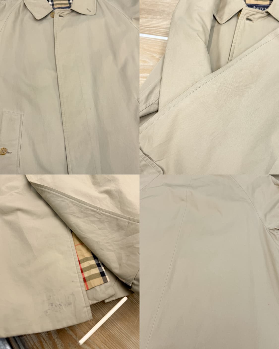 버버리 90‘s 발마칸 트렌치 코트 상품이미지7