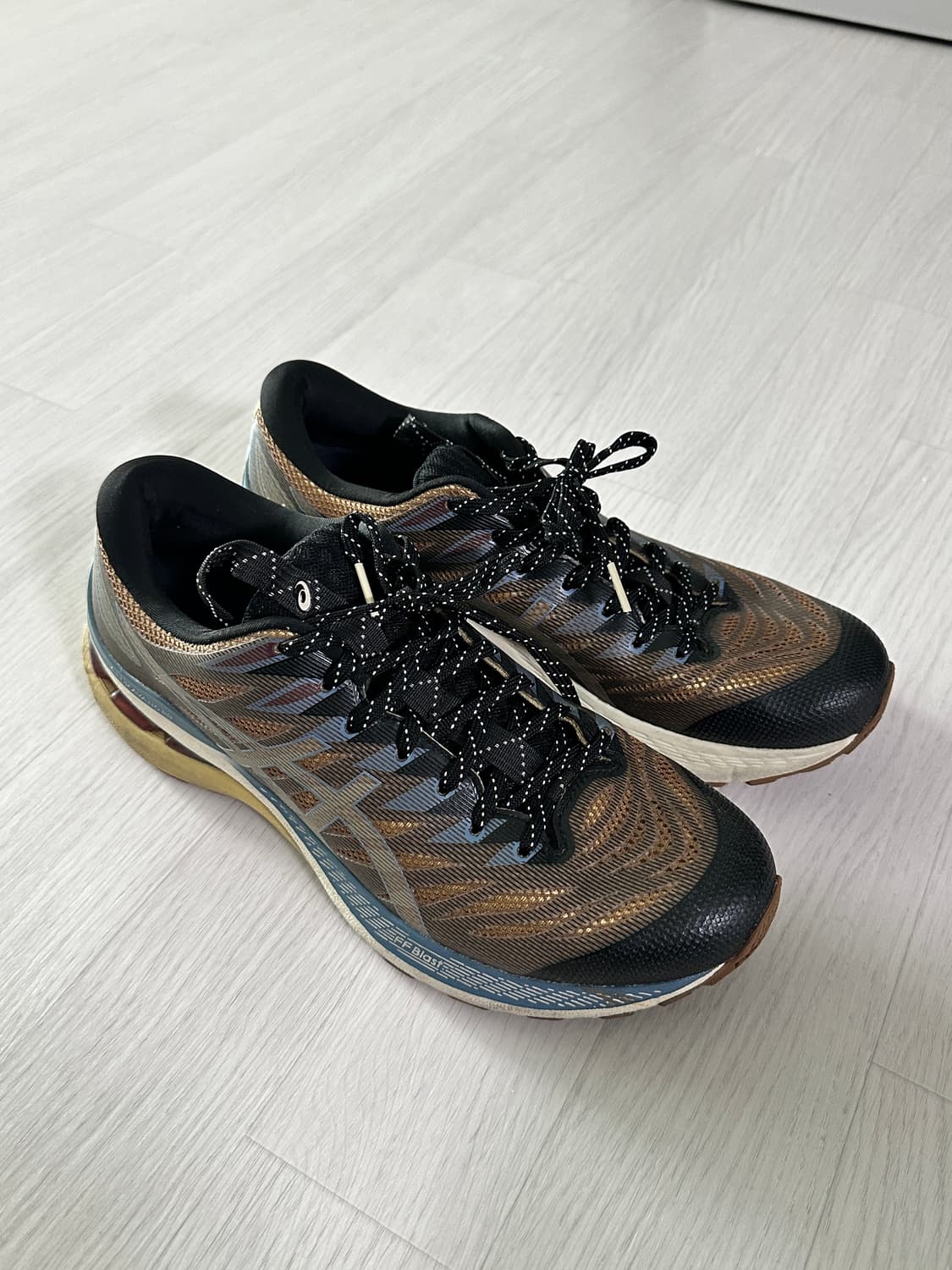 [265]아식스 FN3-S 젤 카야노 28 (앤트러사이트 앤티크 골드) 상품이미지2