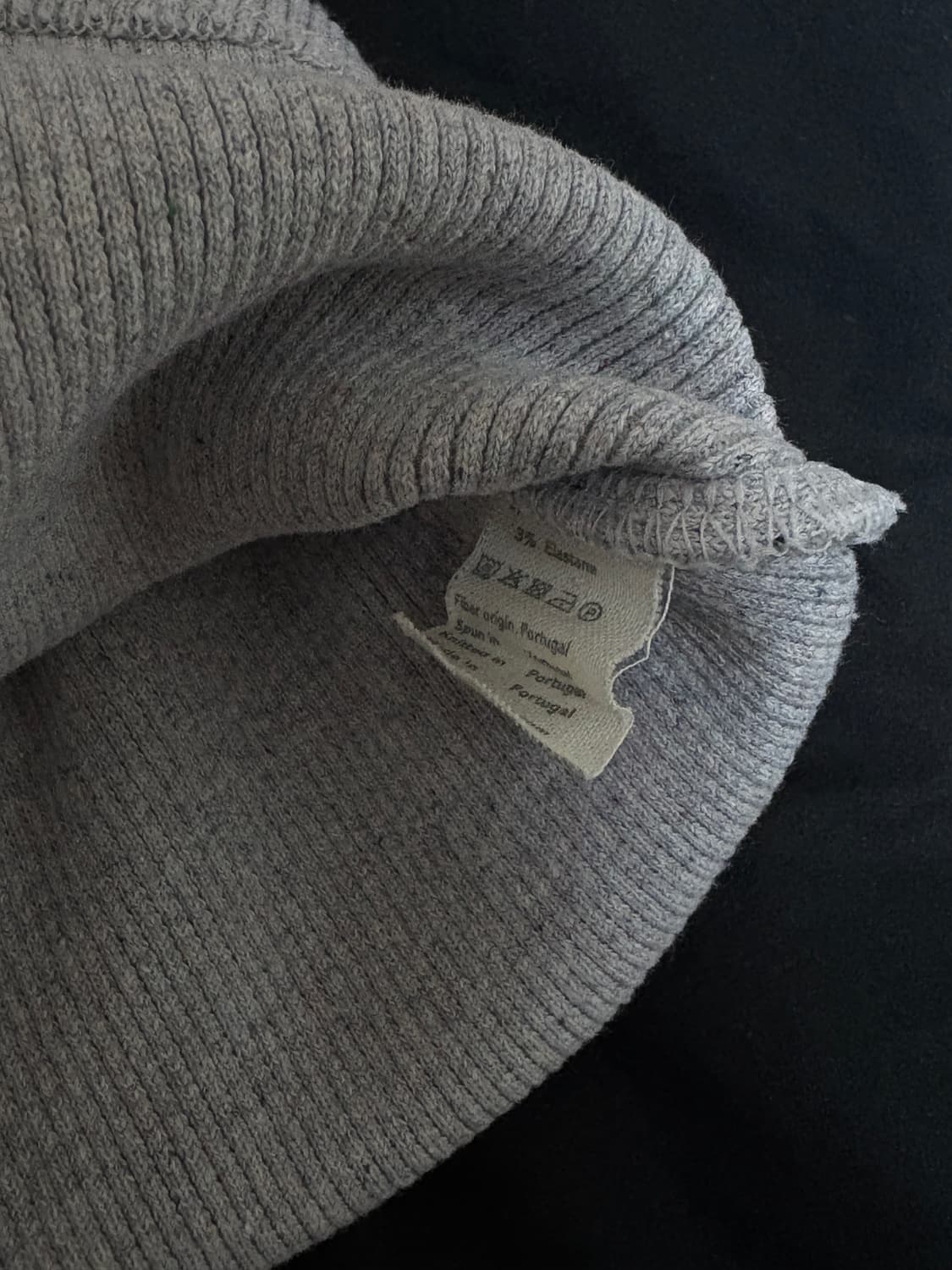 hanifa hoodie grey melange 상품이미지5