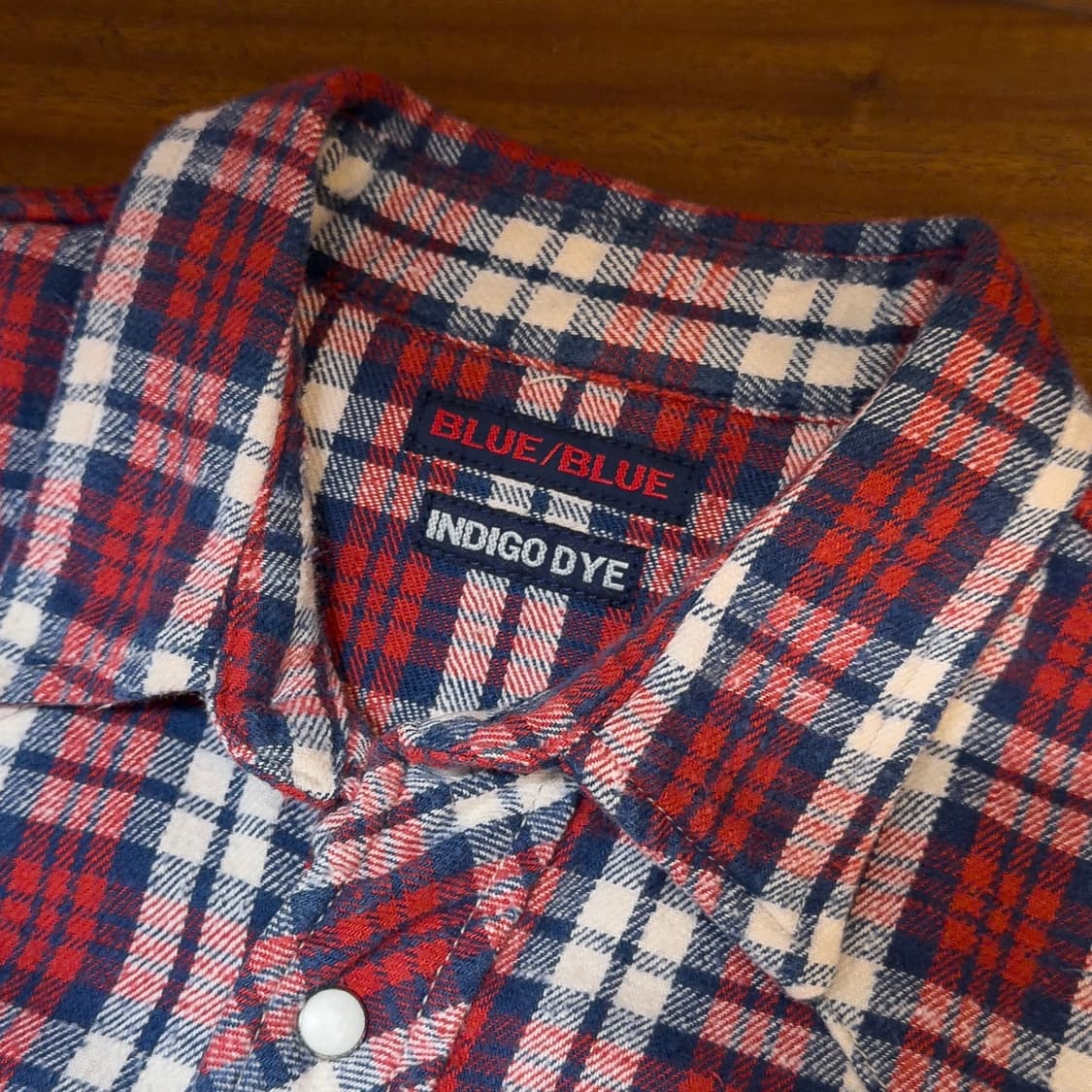블루블루 Japan 인디고 다이 셔츠 상품이미지6