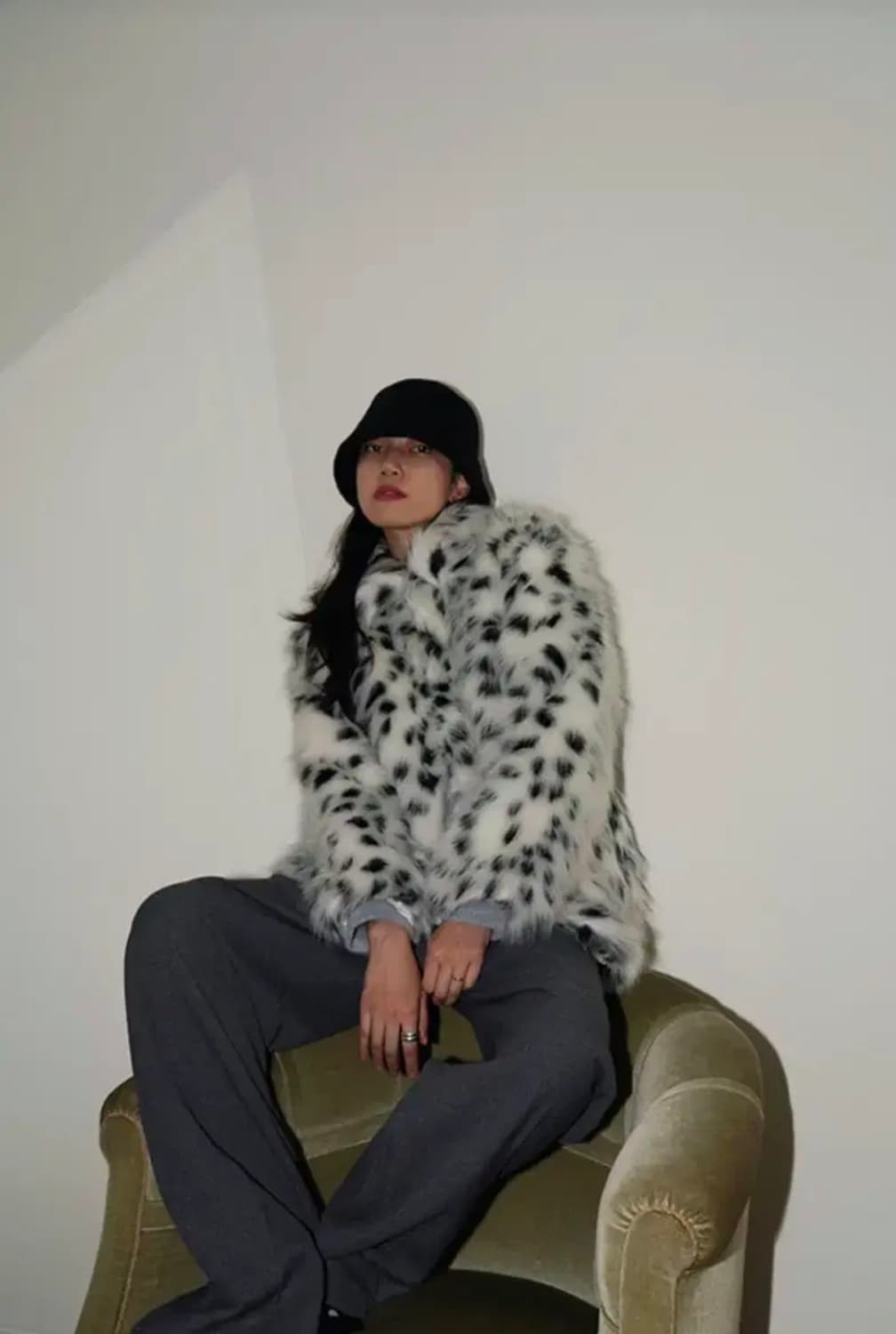 버드스페이스 퍼자켓 베이지 상품이미지1