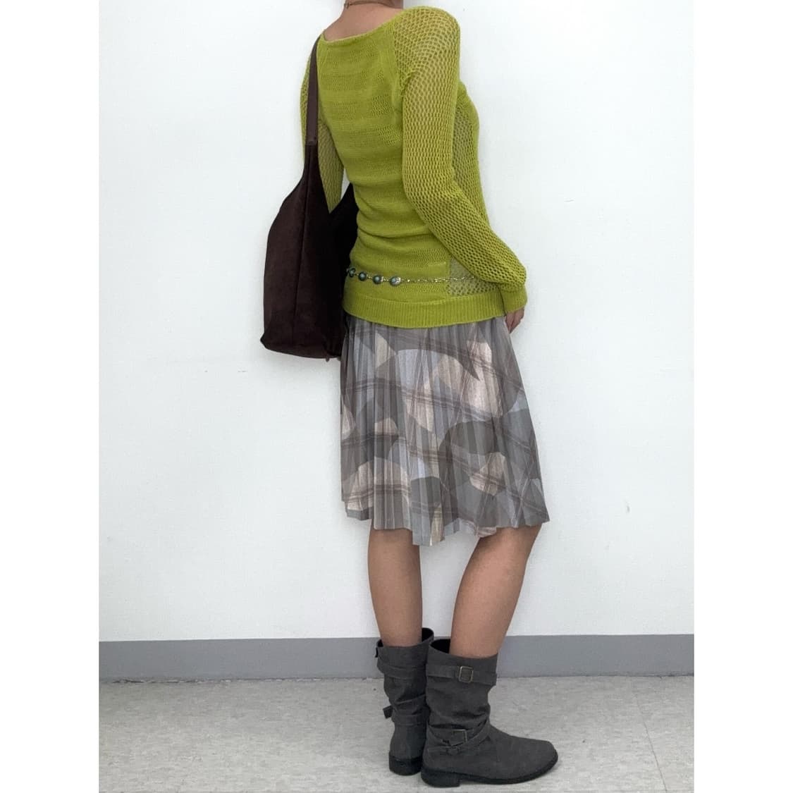 빈티지 네온 니트 상품이미지3