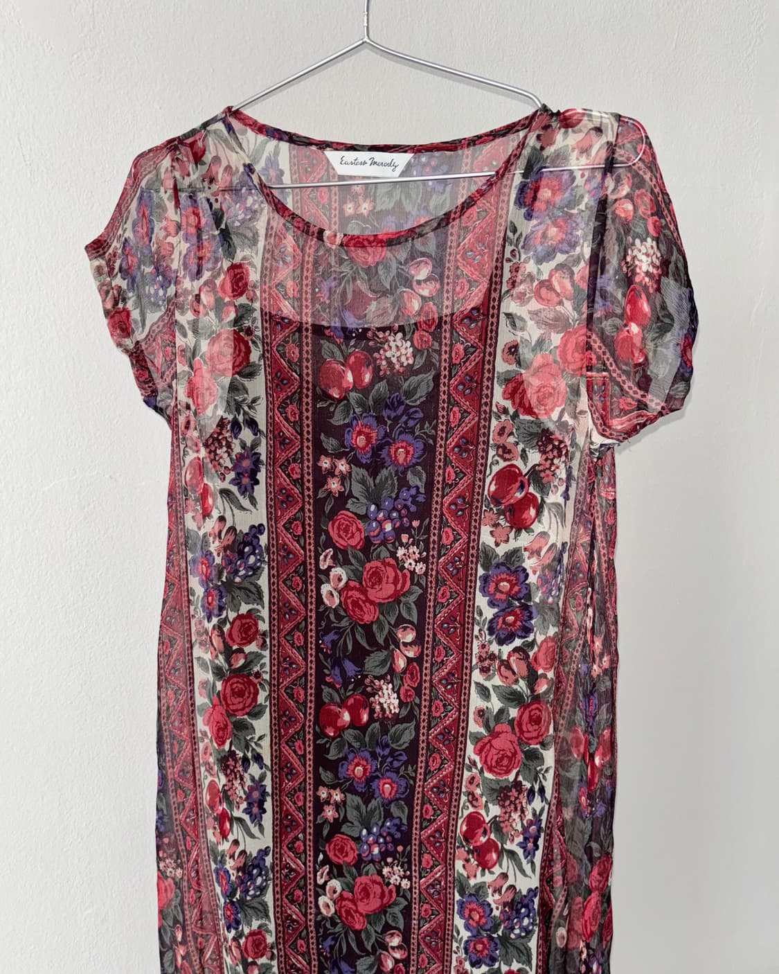 빈티지 레이어드 롱 원피스 상품이미지2