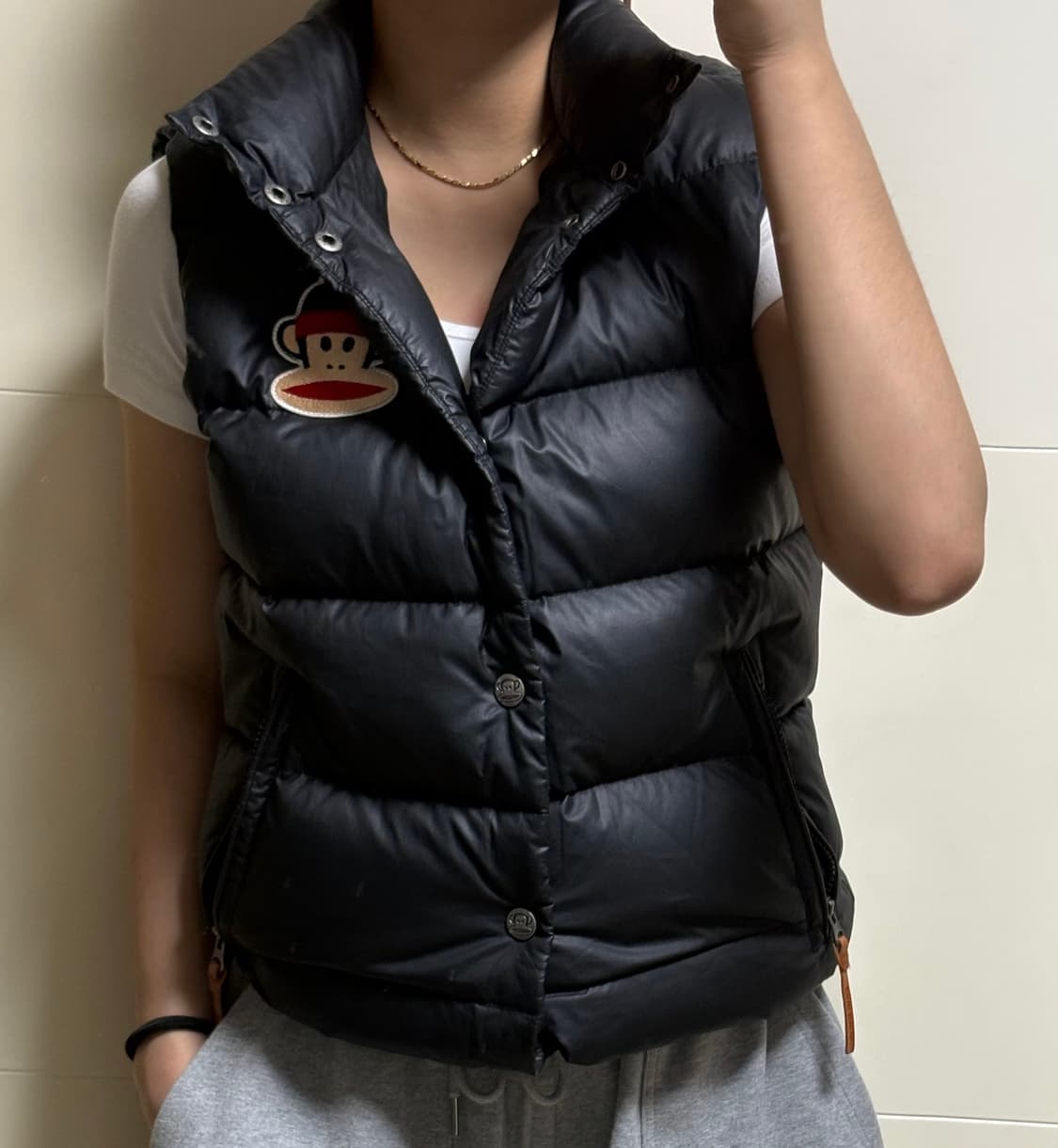 폴프랭크 패딩 조끼 상품이미지1