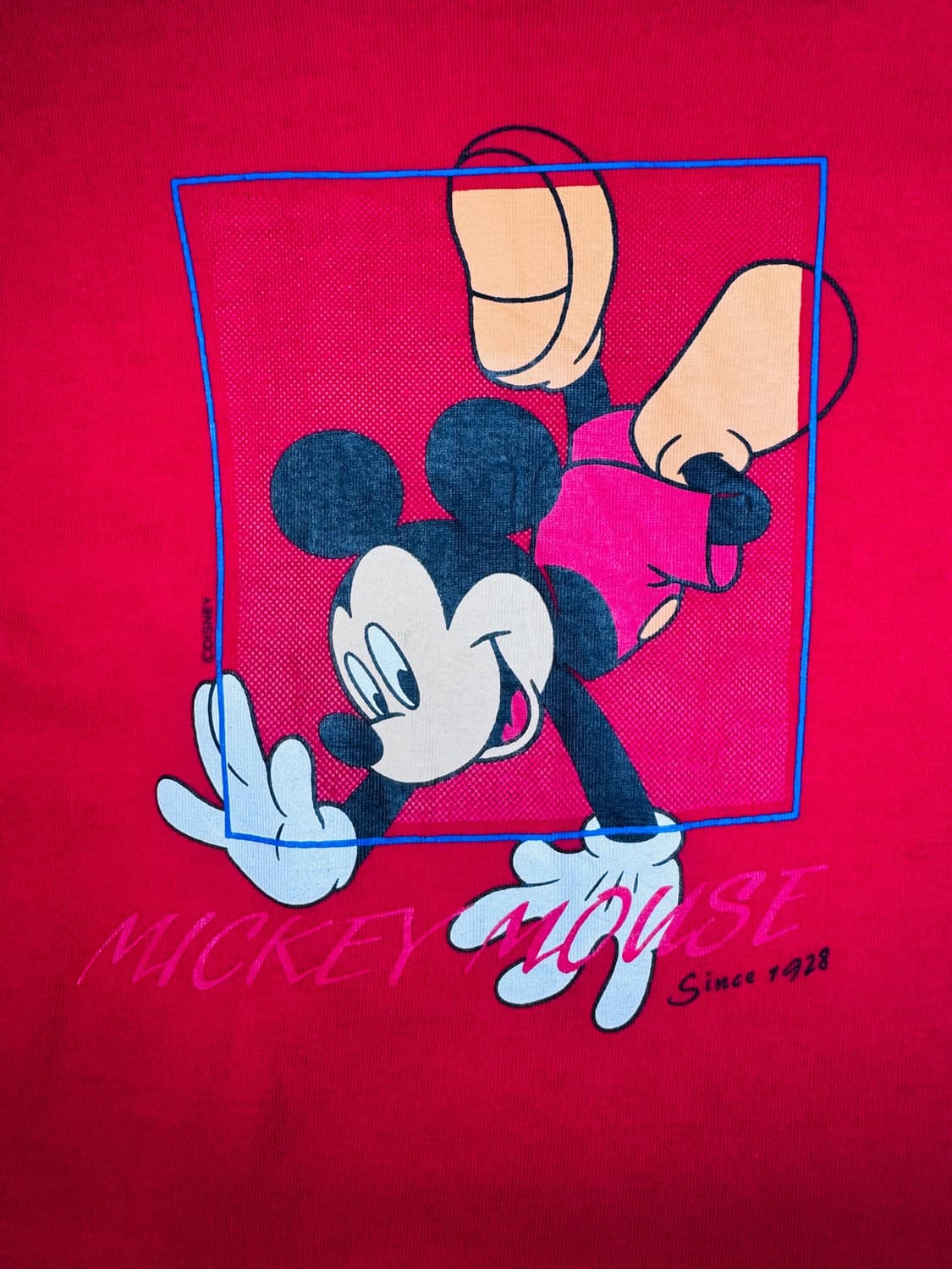 빈티지 00s 미키마우스 MICKEY MOUSE 레드 M 상품이미지2