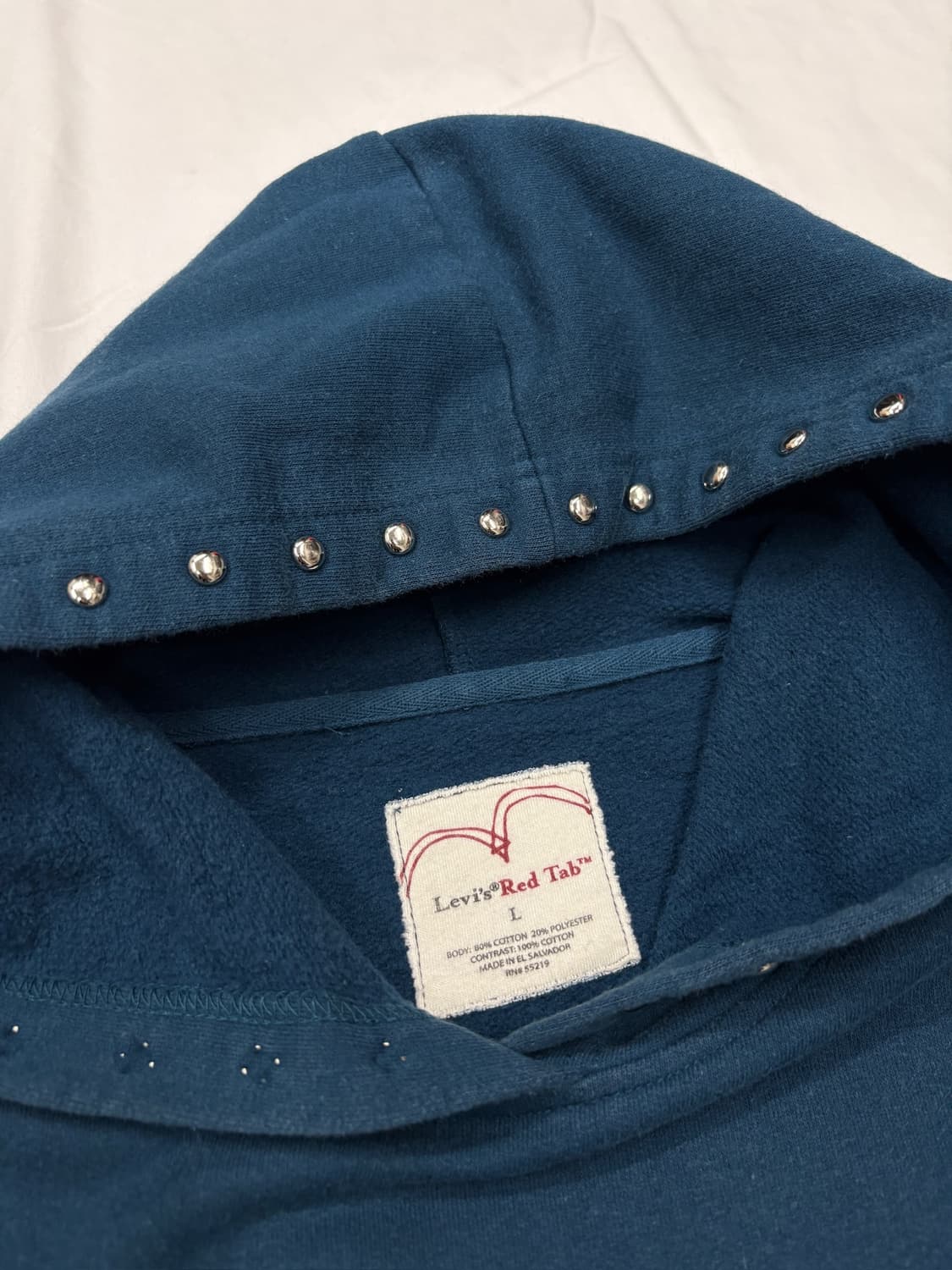 빈티지 리바이스 레드탭 스터드 후드티 상품이미지4