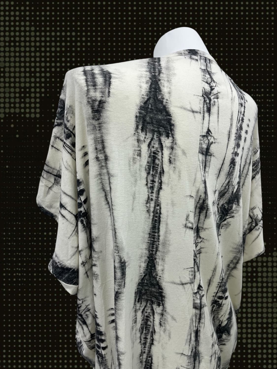 thorn shape tie-dyed t-shirt 상품이미지5