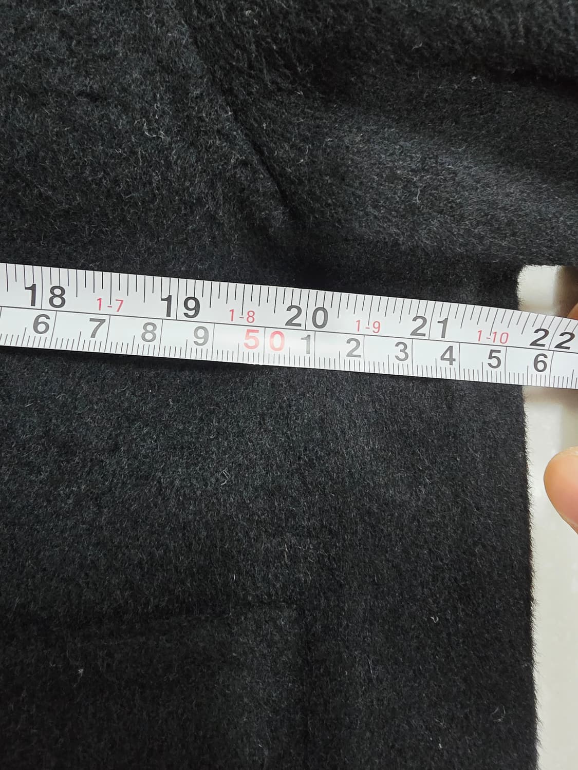 올리브대올리브 양모캐시미어 혼방 블랙 크롭 자켓 상품이미지7