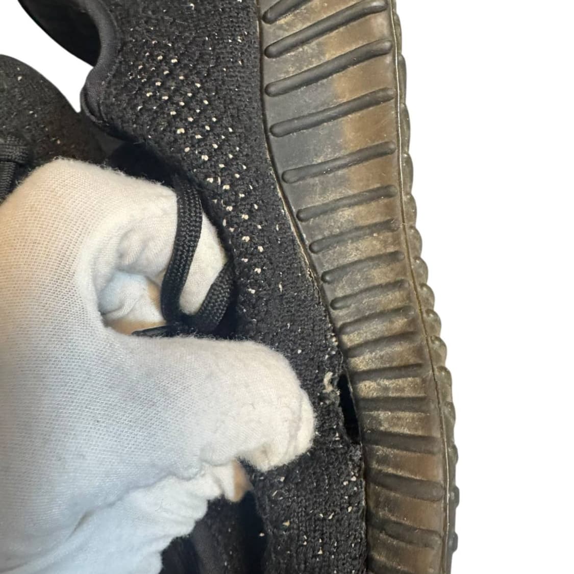 아디다스 이지부스트 오레오 350 V2 코어 블랙 화이트 상품이미지7