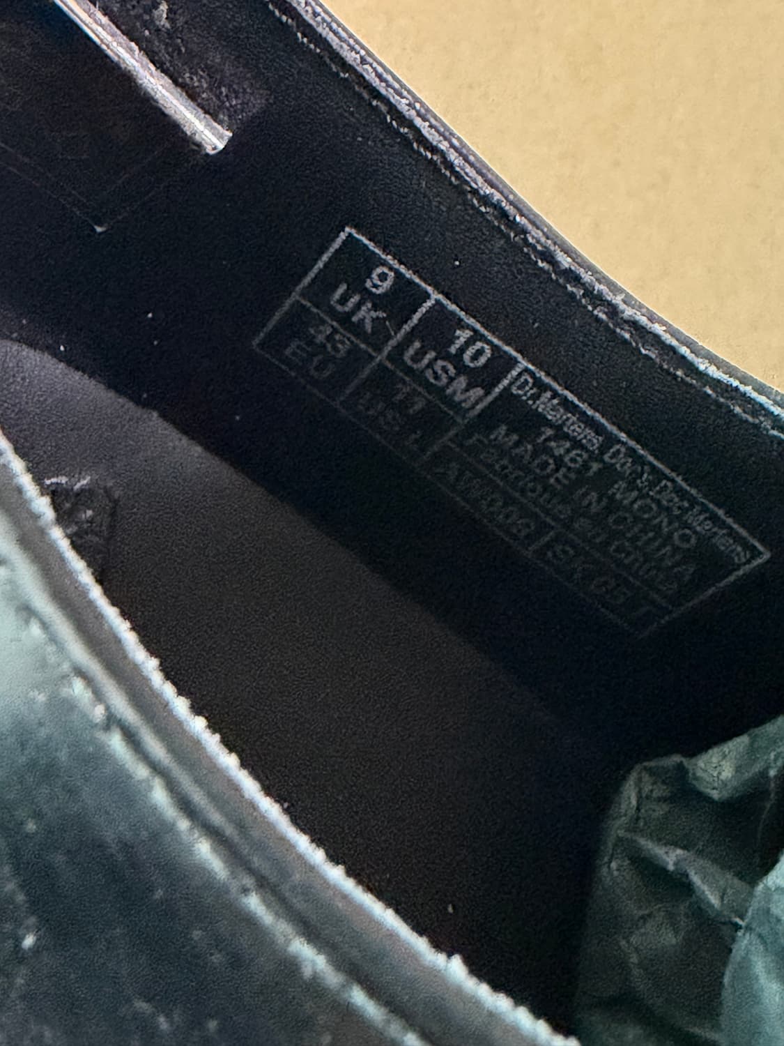 닥터마틴 1461 모노 블랙 280 상품이미지9