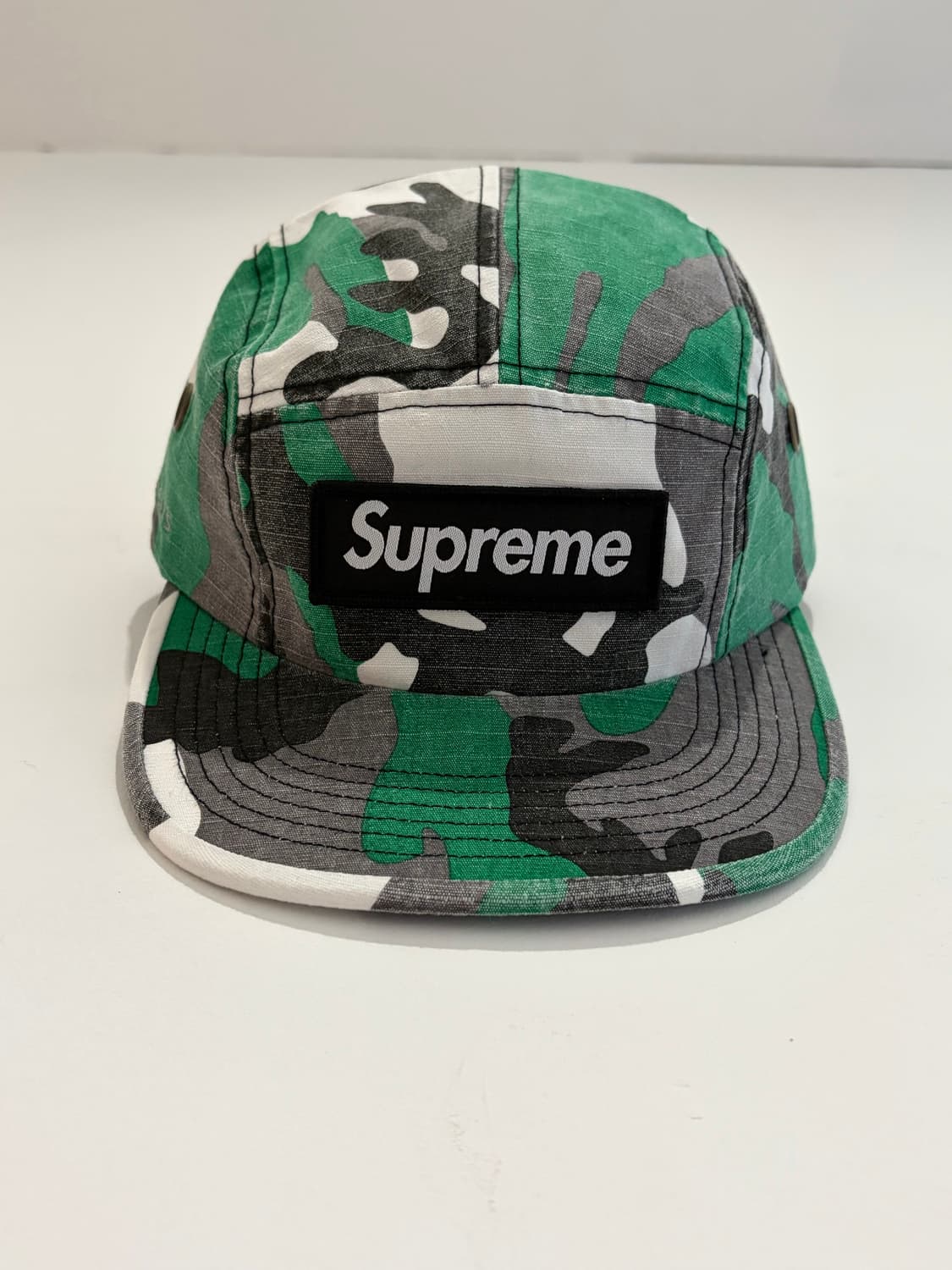 슈프림 밀리터리 캠프캡 그린 상품이미지1