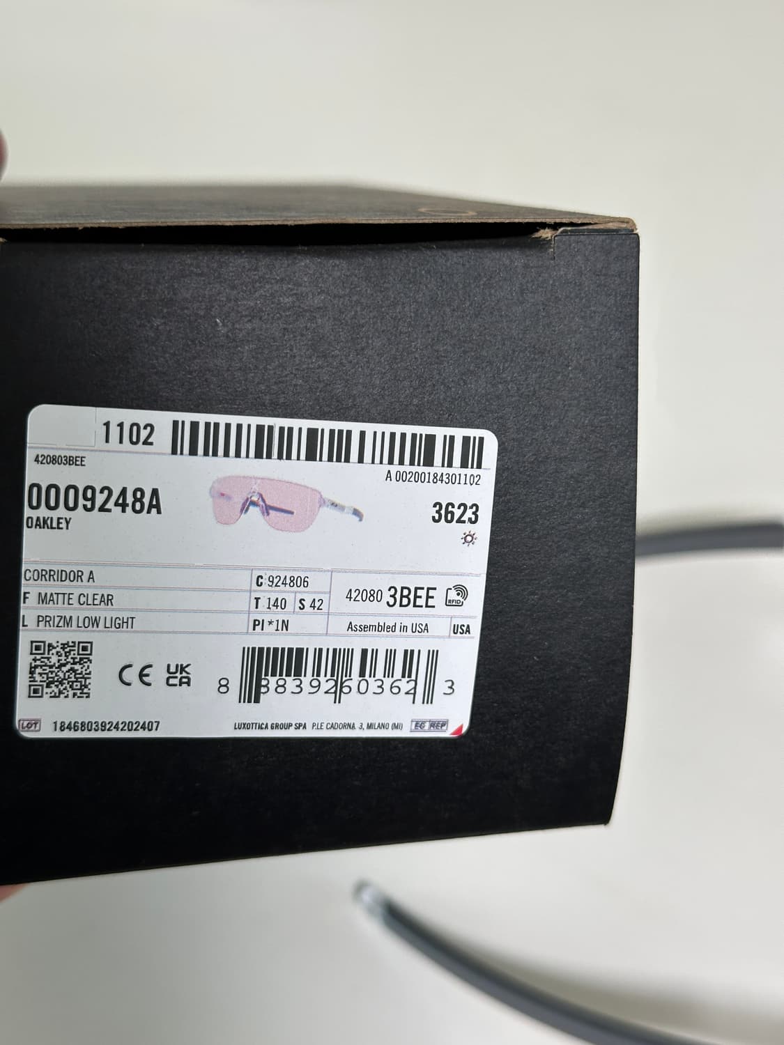 오클리 코리더 러닝 고글 상품이미지6