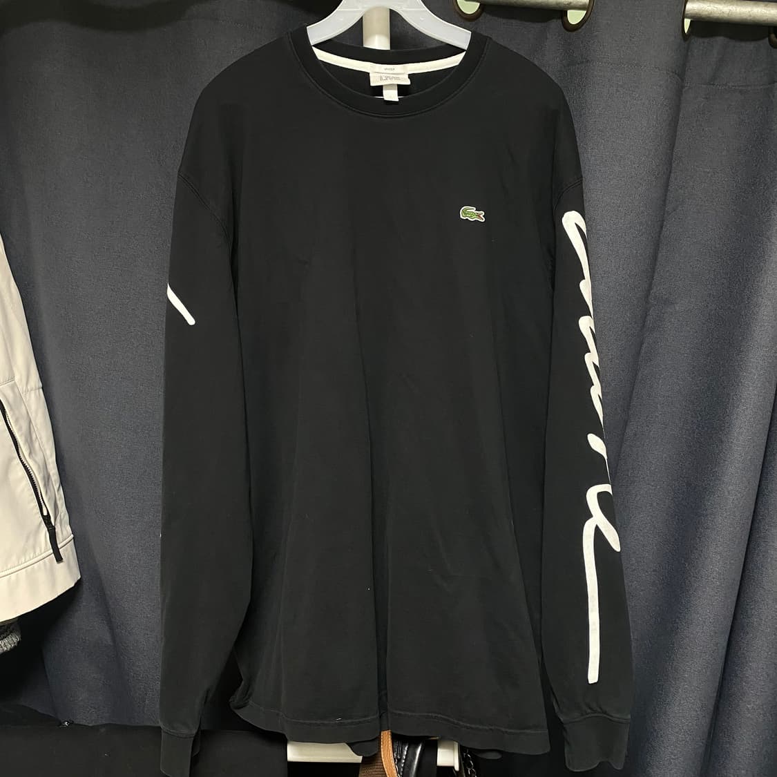 라코스테 라이브 롱슬리브 블랙 105 상품이미지1