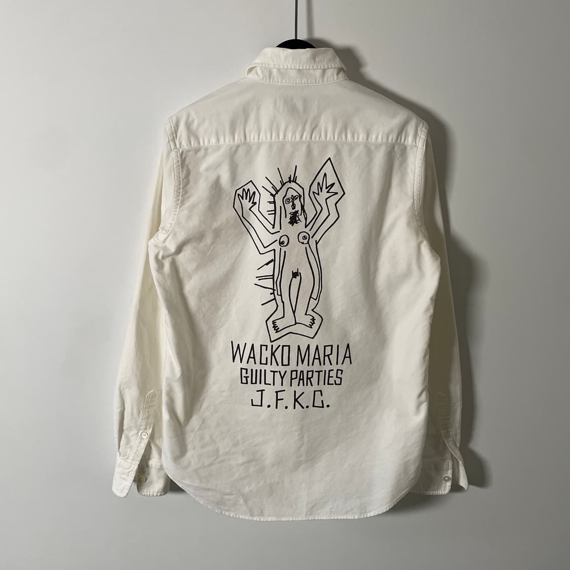 14AW 와코마리아 그래픽 옥스포드 셔츠 (on.621)   상품이미지1