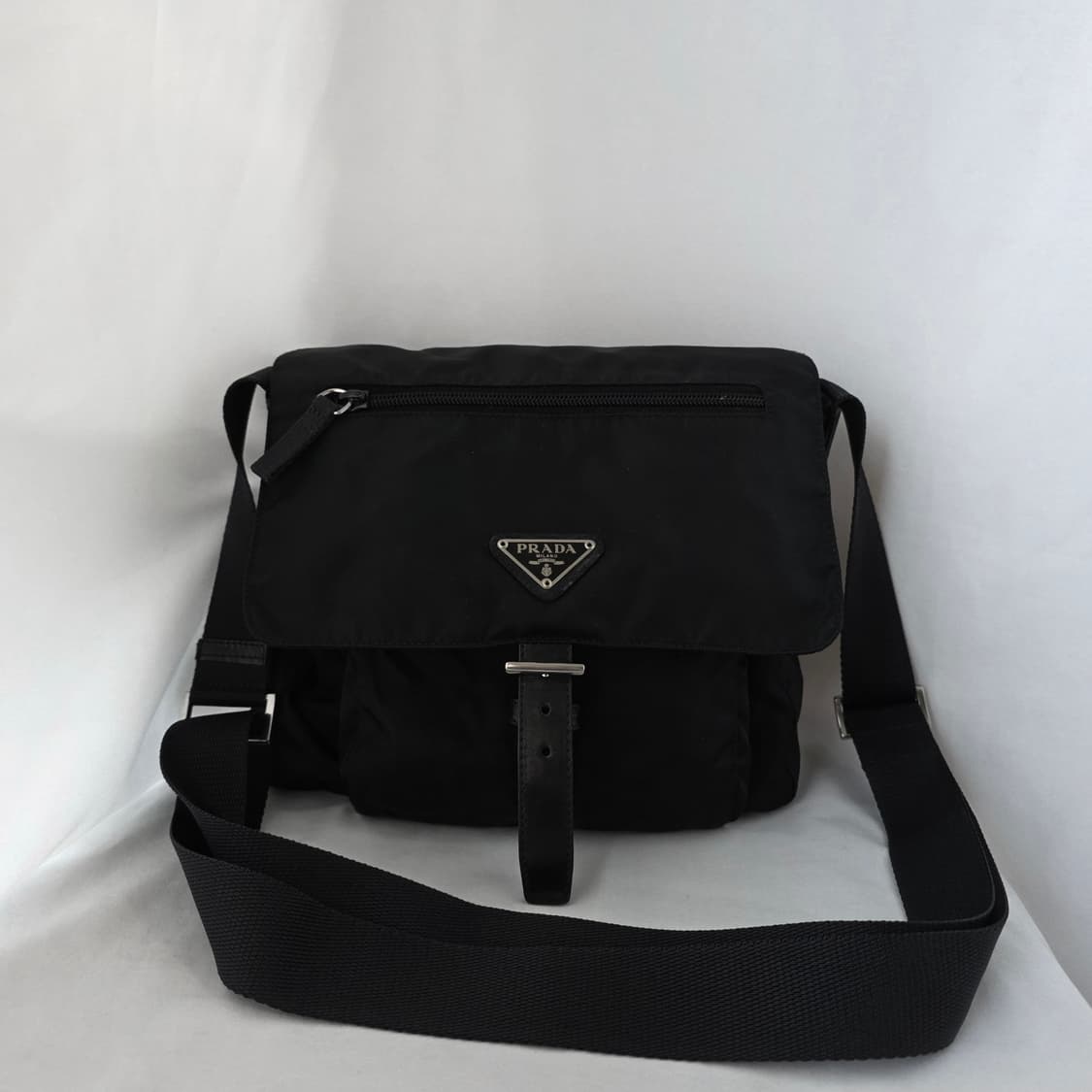 [정품 PRADA] 프라다 포코노 나일론 크로스백 주우재백 상품이미지1