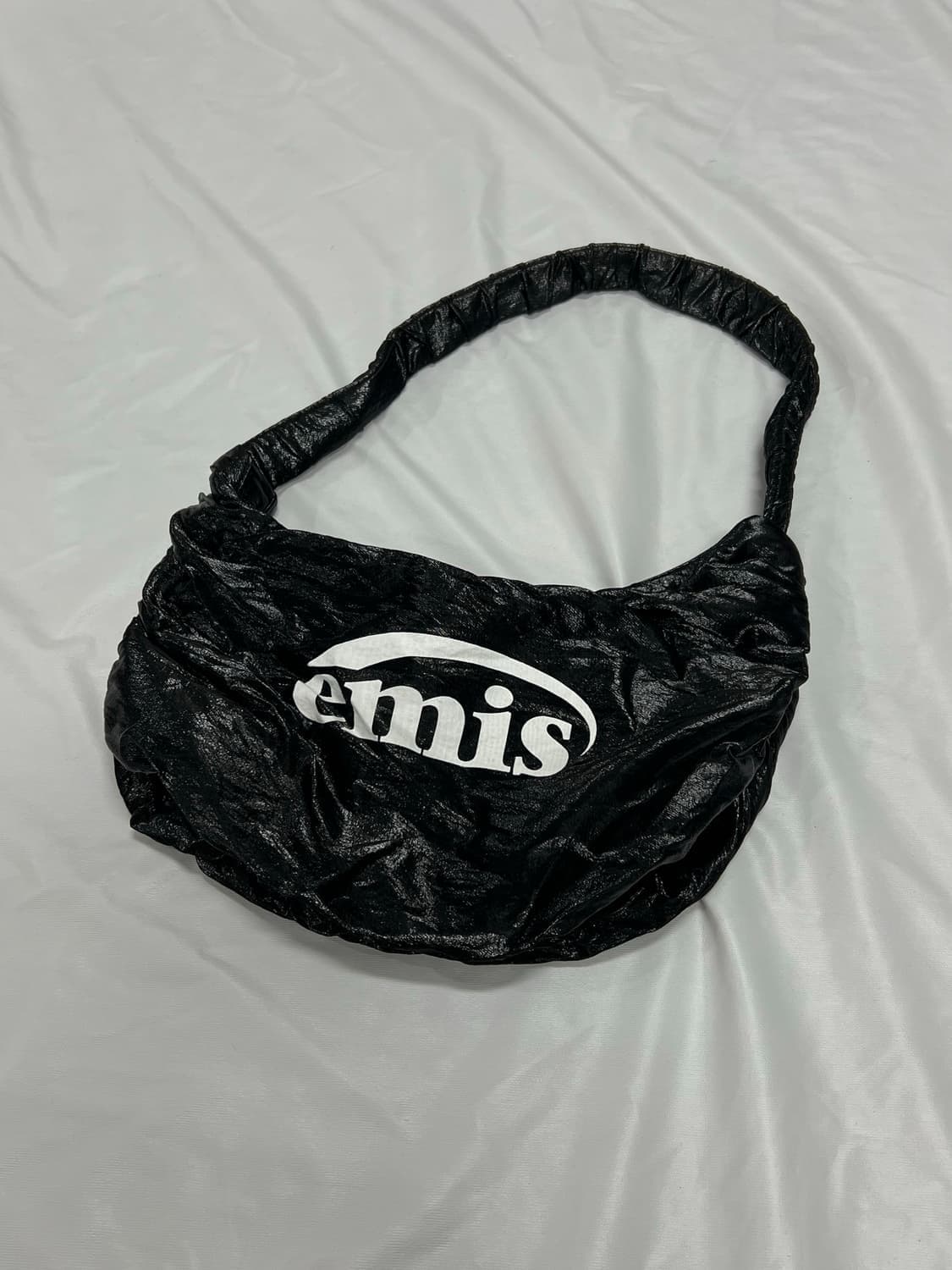 (OS) 이미스 셔링 호보백 블랙 상품이미지1