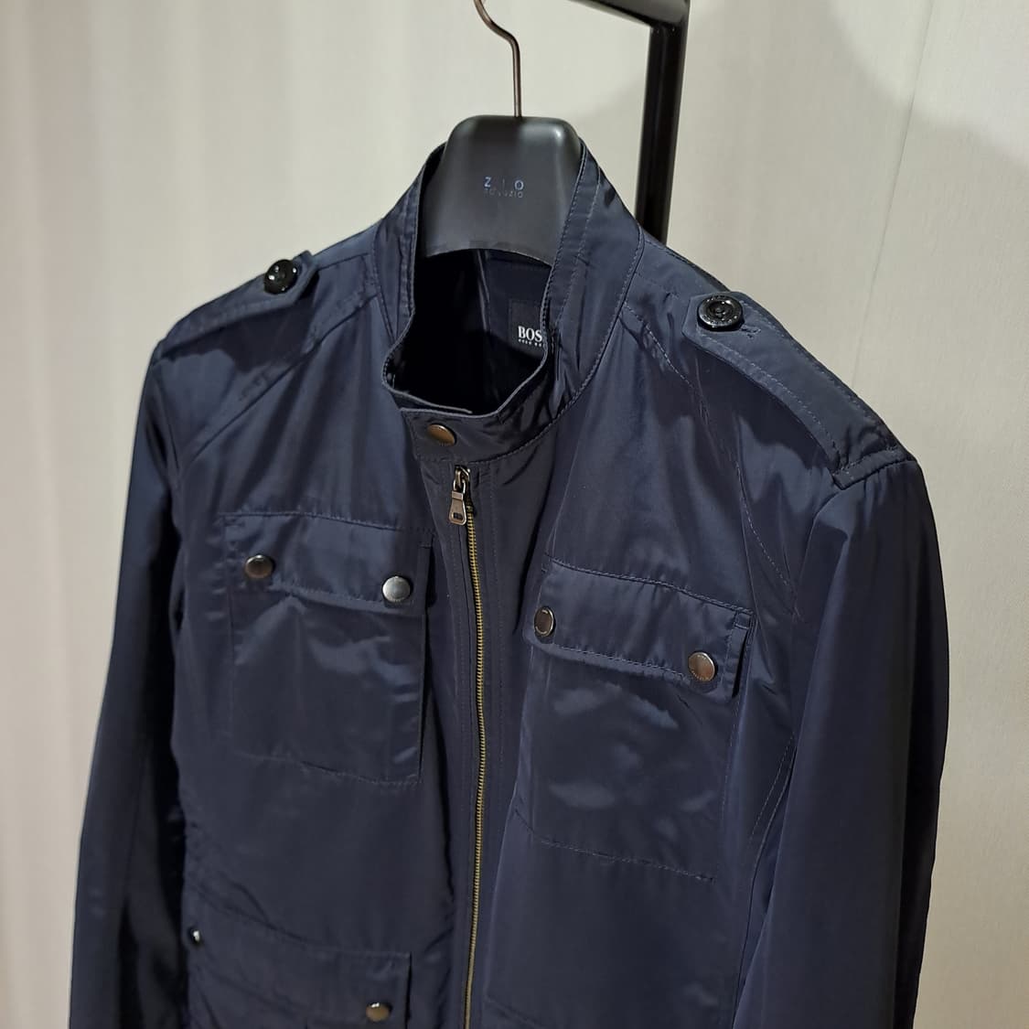 (택포) 휴고보스 4포켓 집업 자켓 100 B613 상품이미지3