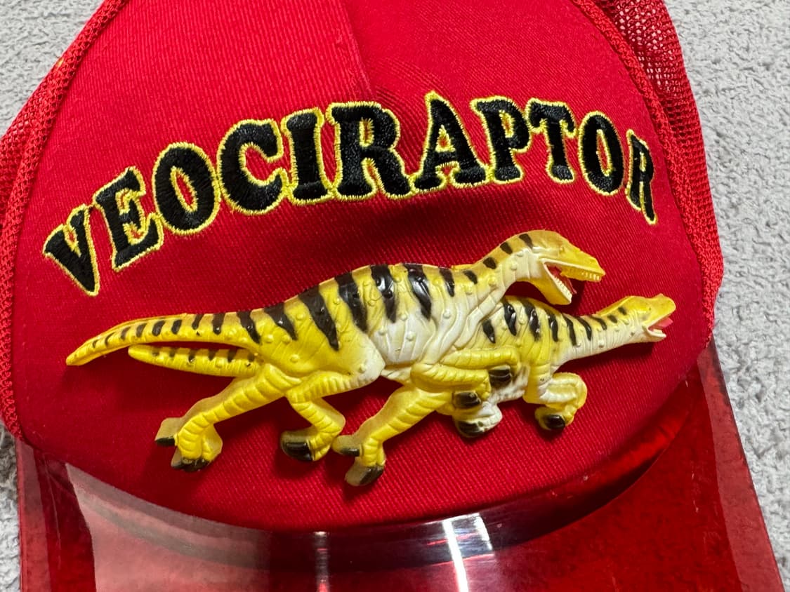 Usa 빈티지 트러커 레드 매쉬볼캡 투명캡 VEOCIRAPTOR 상품이미지3