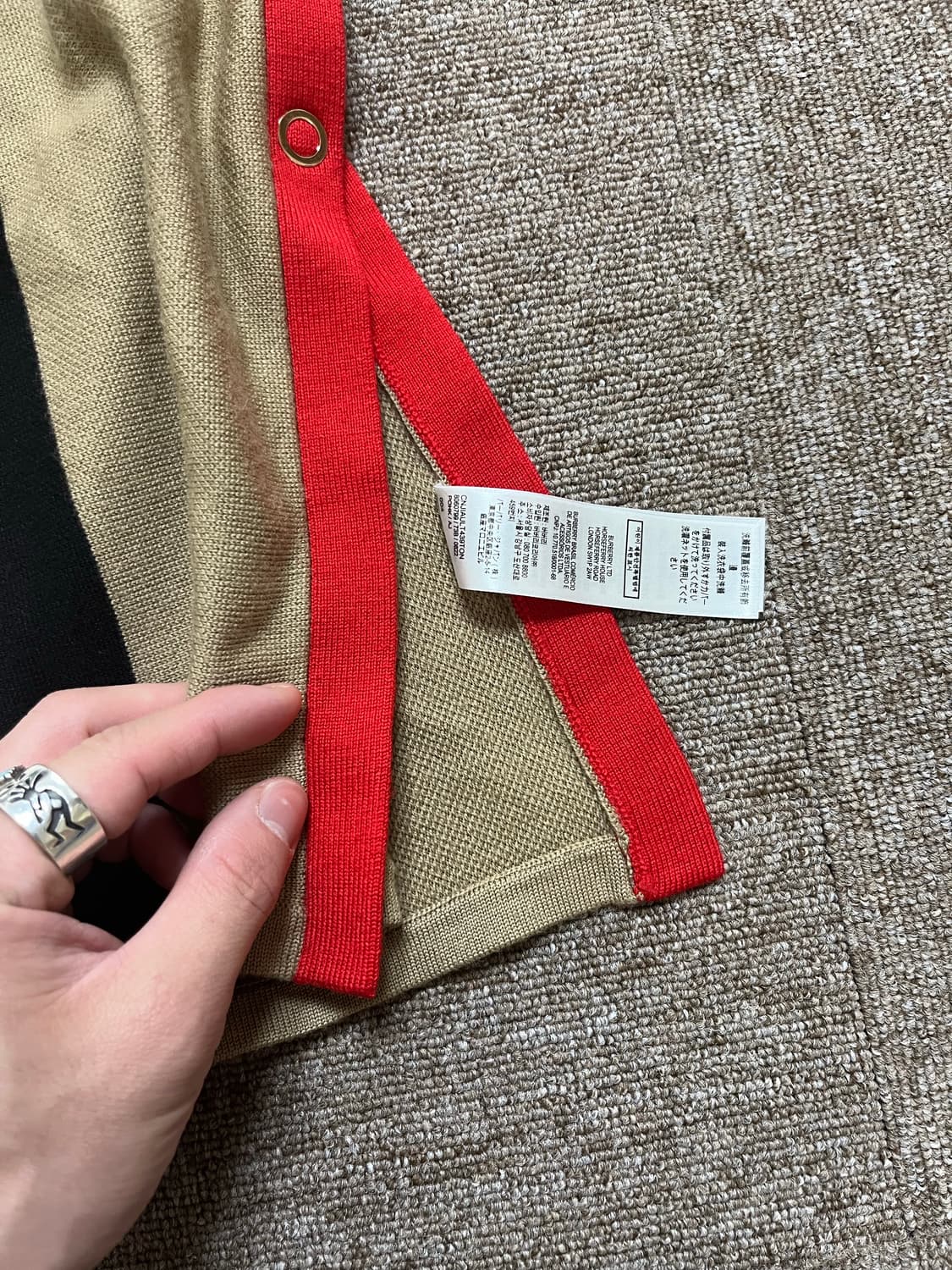 버버리 정품 키즈 넥워머 판초 사이즈 스몰 상품이미지3